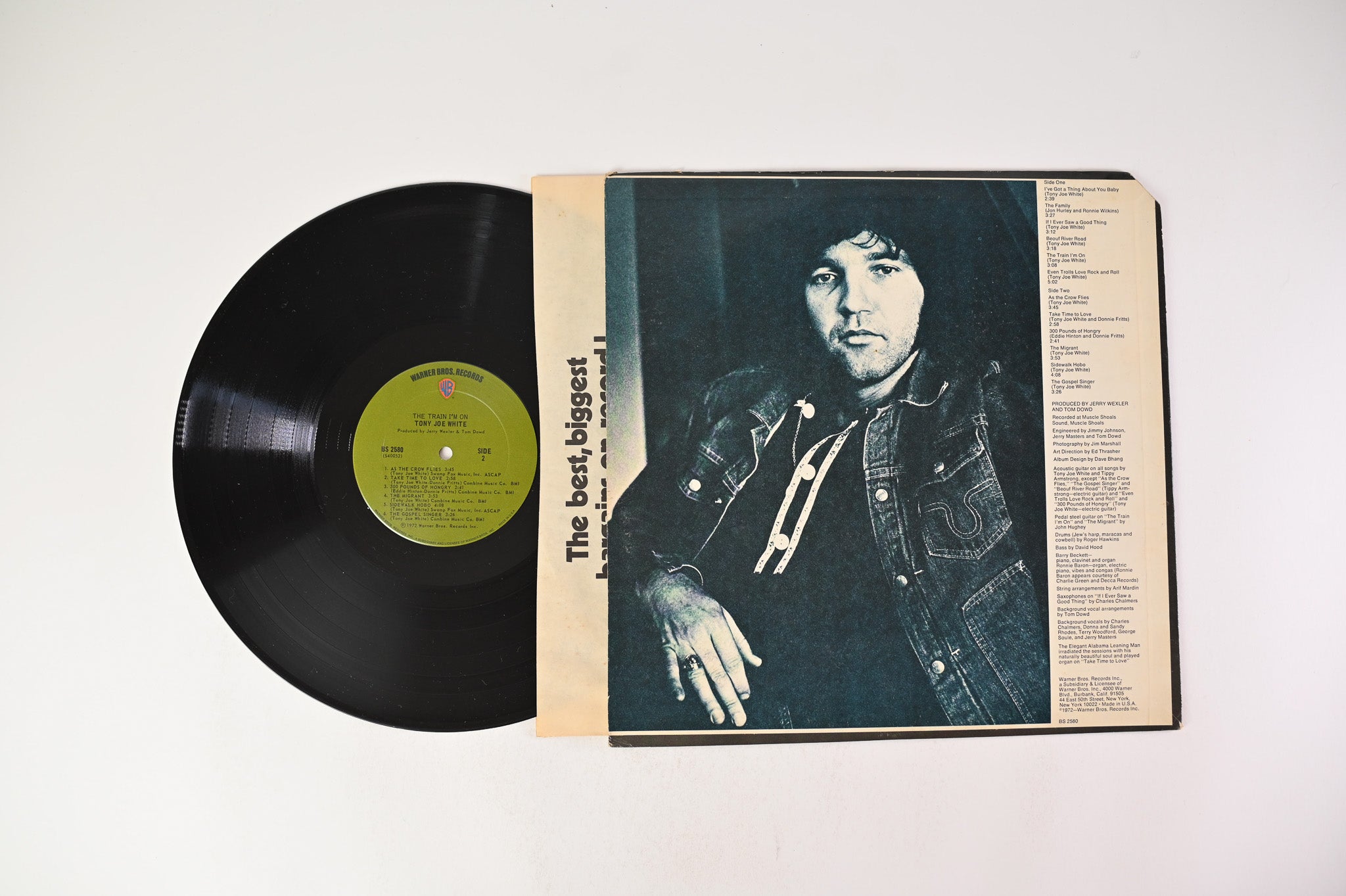 Tony Joe White - The Train I'm On on Warner Bros