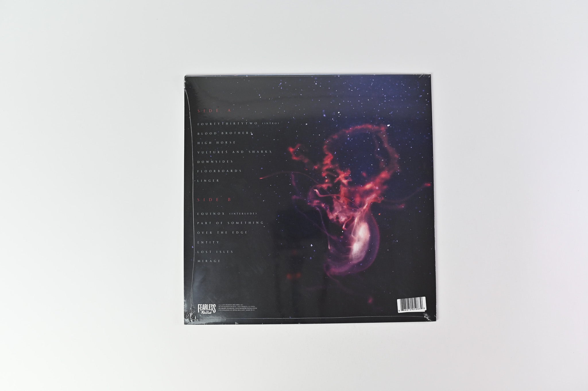 Oceans Ate Alaska - Lost Isles on Fearless Sealed Ltd Orange Translucent with Blue Splatter