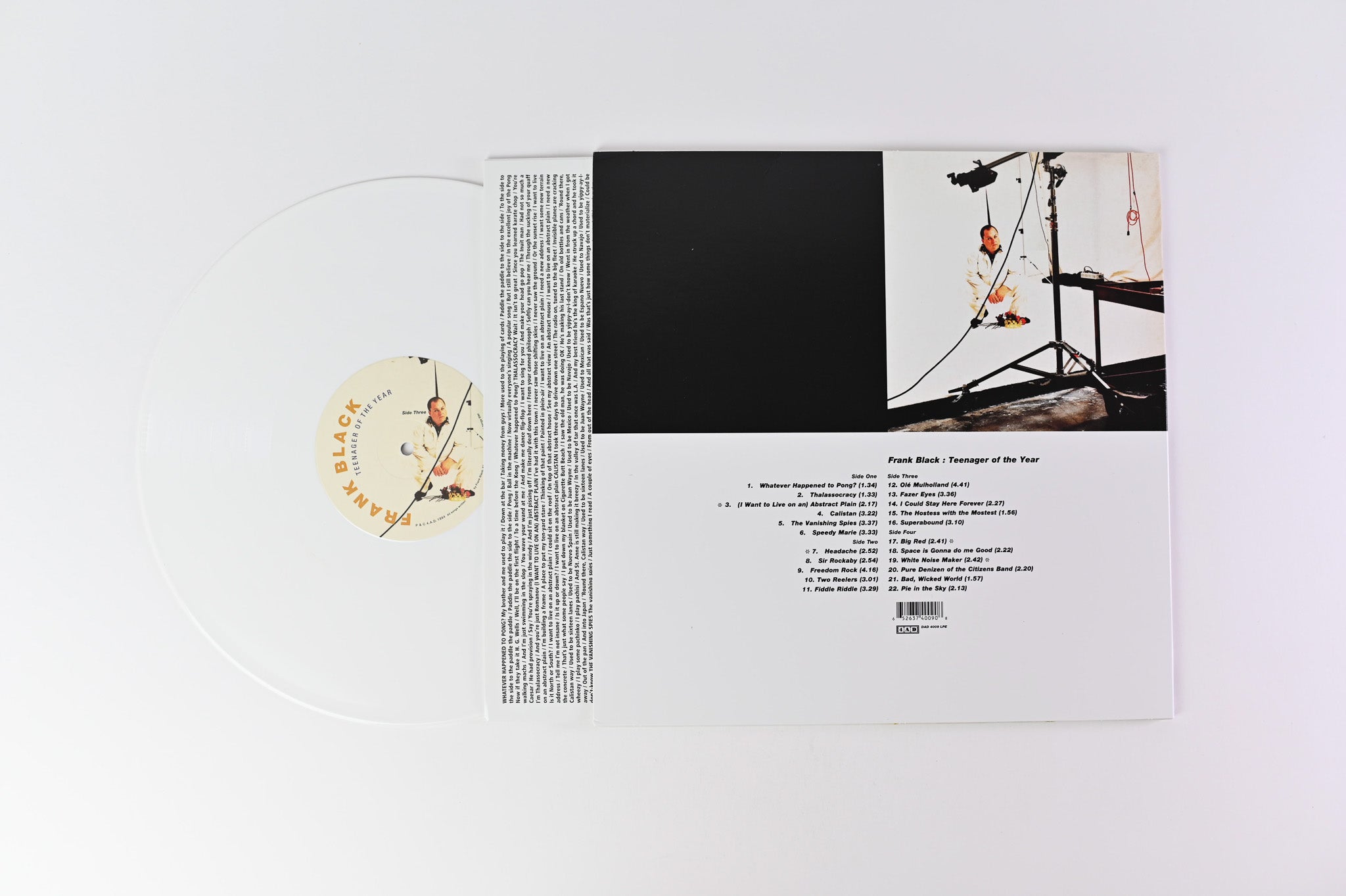 Frank Black - Teenager Of The Year on 4AD Ltd RSD White Vinyl