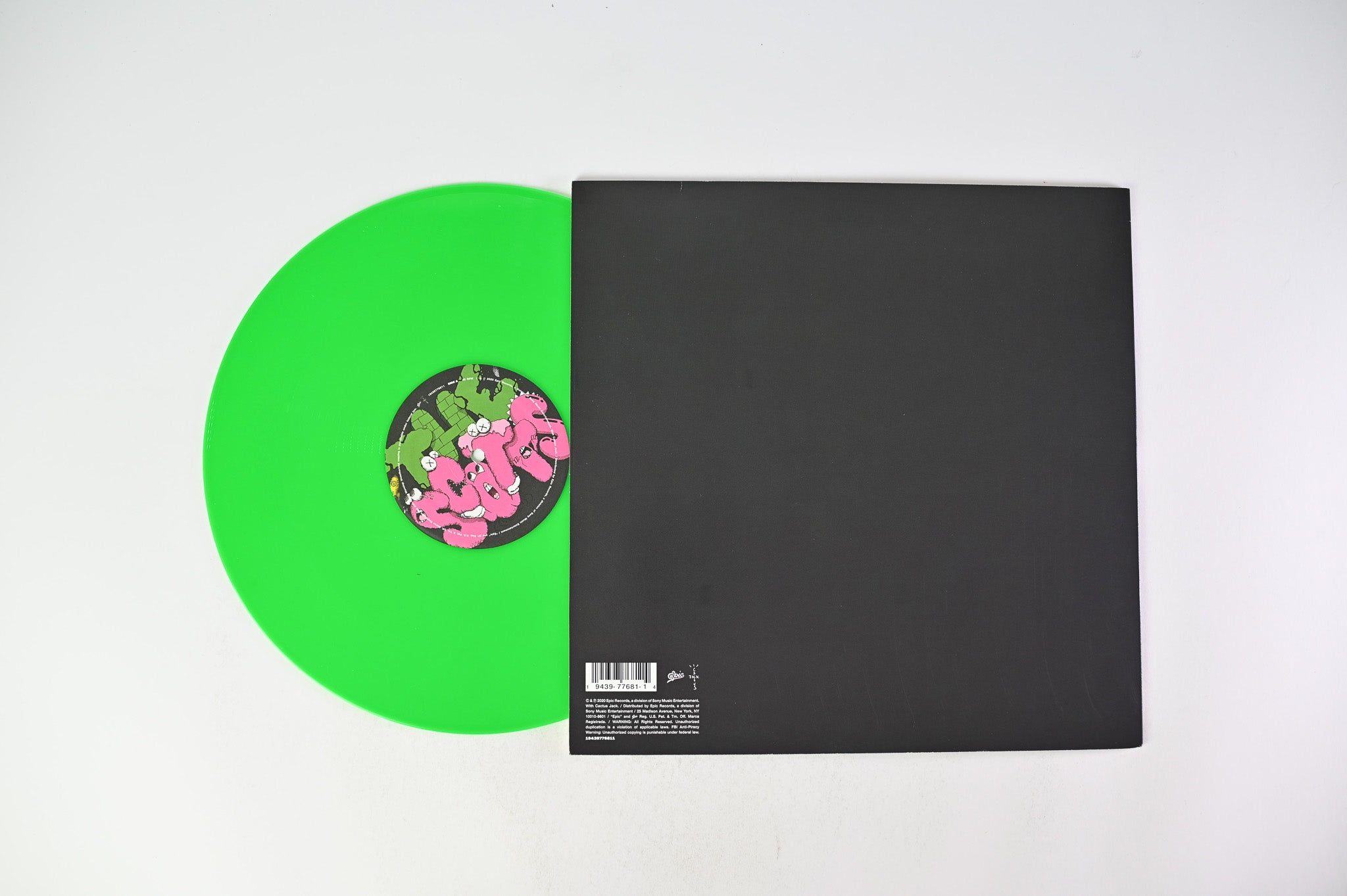 THE SCOTTS - The Scotts on Cactus Jack Ltd 45 RPM 12" Single Green