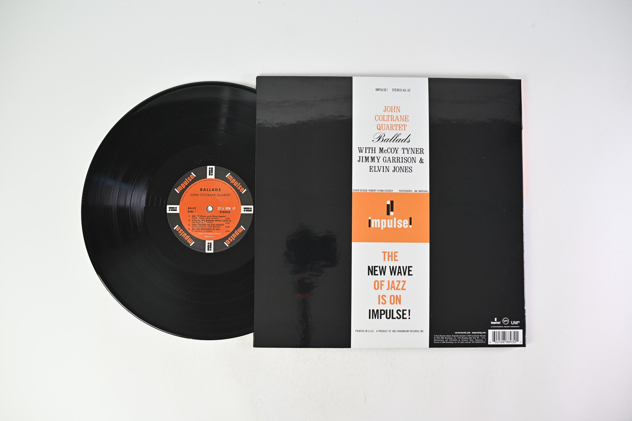 The John Coltrane Quartet - Ballads on Impulse Acoustic Sounds Series 180 Gram Reissue