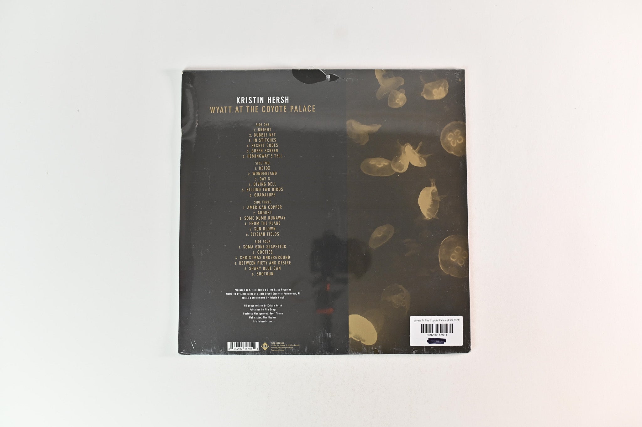 Kristin Hersh - Wyatt At The Coyote Palace on Fire Records RSD 2021 Ltd Gold Vinyl Reissue Sealed