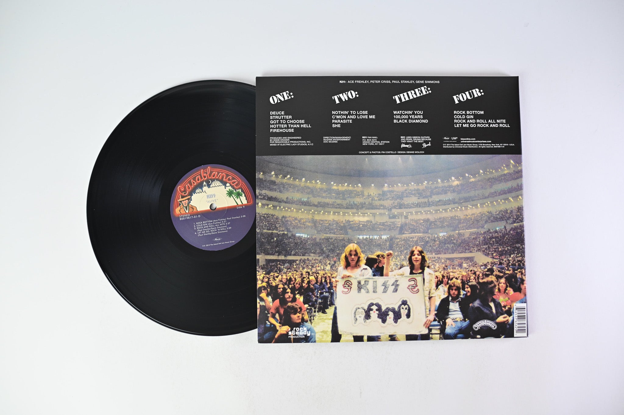 Kiss - Alive! on Casablanca 180 Gram Reissue