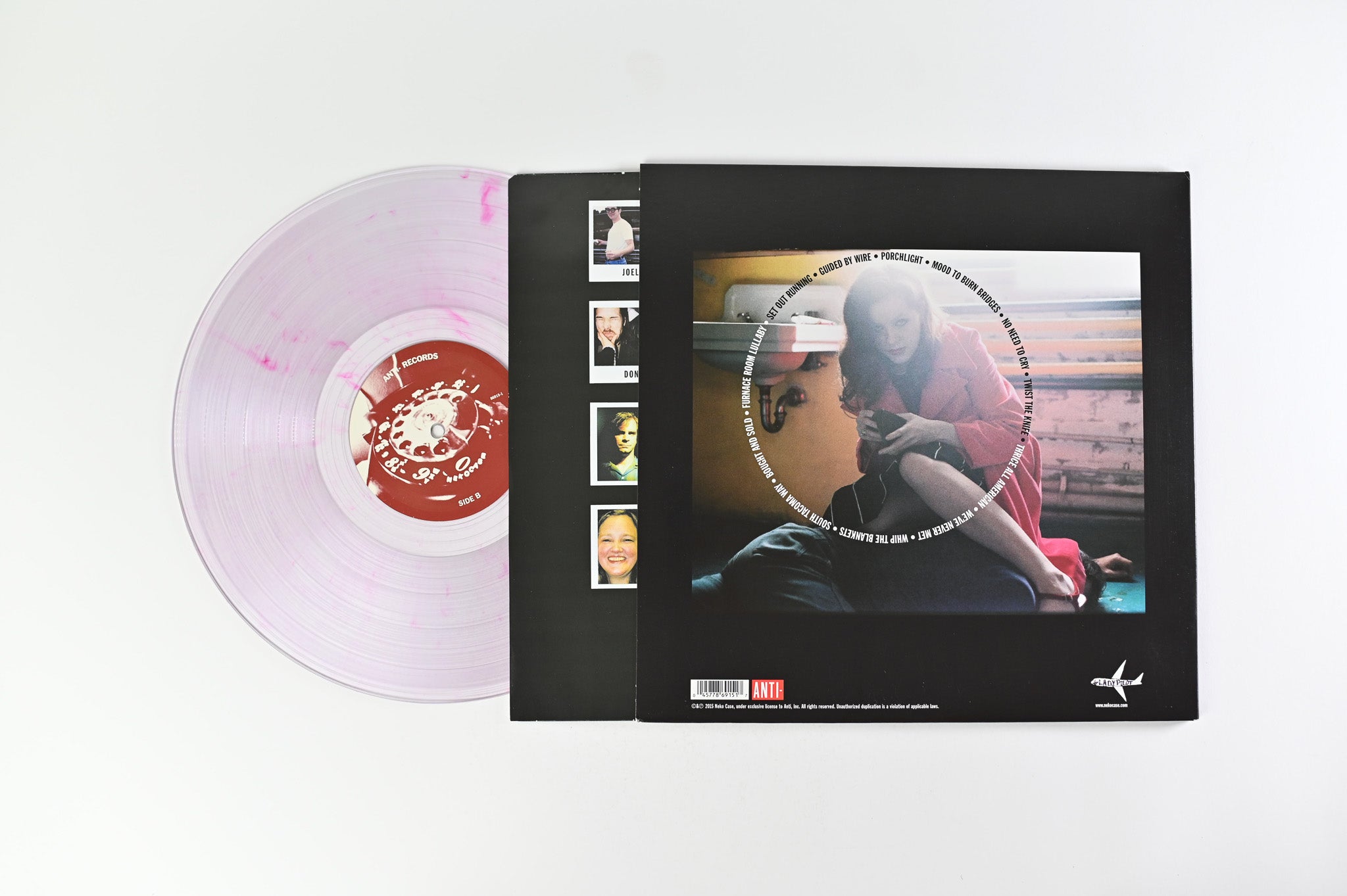 Neko Case & Her Boyfriends - Furnace Room Lullaby on Anti- Reissue on Clear w/Red Vinyl