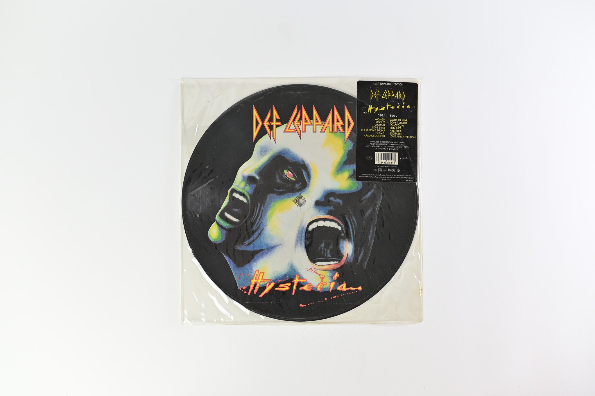 DEF LEPPARD　HYSTERIA　MFSL Ultradisc Ⅱ　貴重 DEF LEPPARD HYSTERIA MFSL Ultradisc Ⅱ 貴重 DEF Ⅱ 貴重 人気