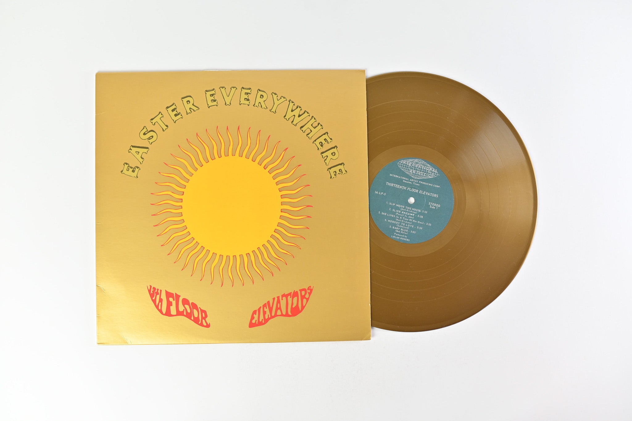 13th Floor Elevators - Easter Everywhere on Charly Records Ltd. Reissue Gold Vinyl