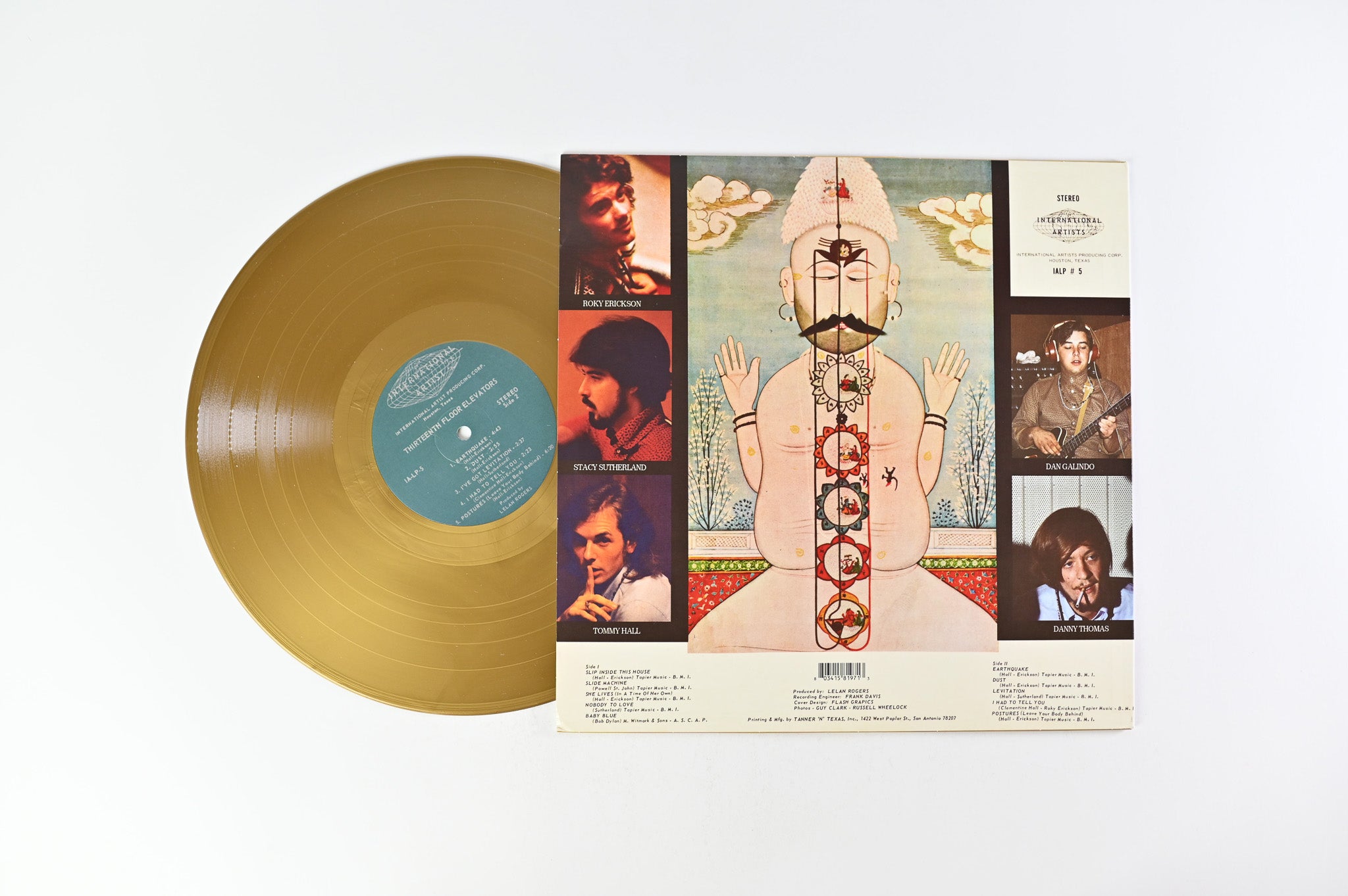 13th Floor Elevators - Easter Everywhere on Charly Records Ltd. Reissue Gold Vinyl