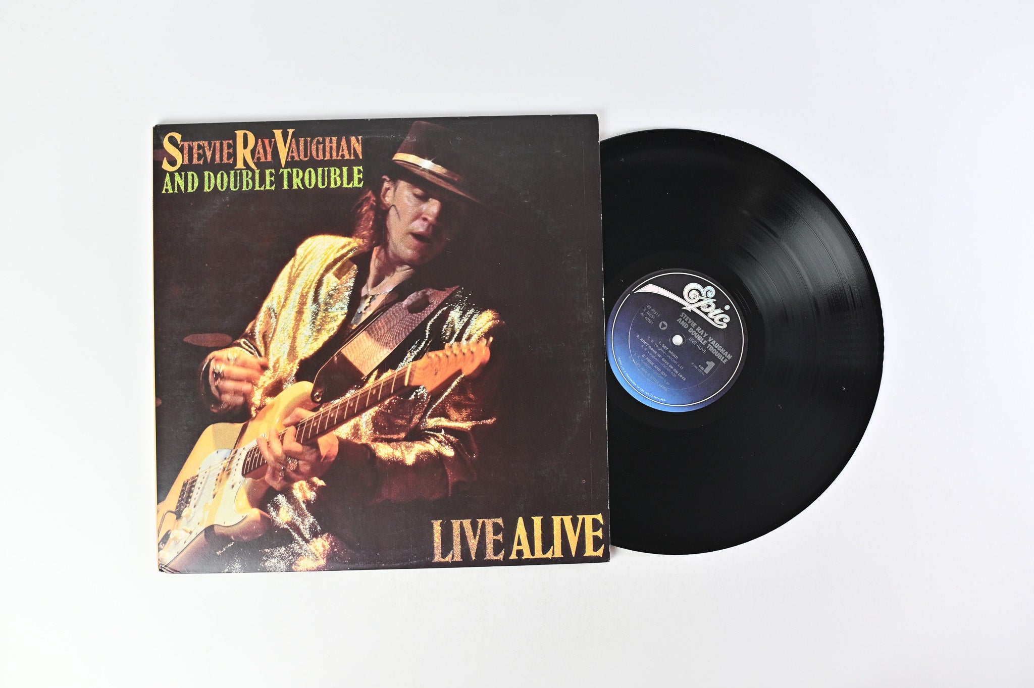 Stevie Ray Vaughan & Double Trouble - Live Alive on Epic