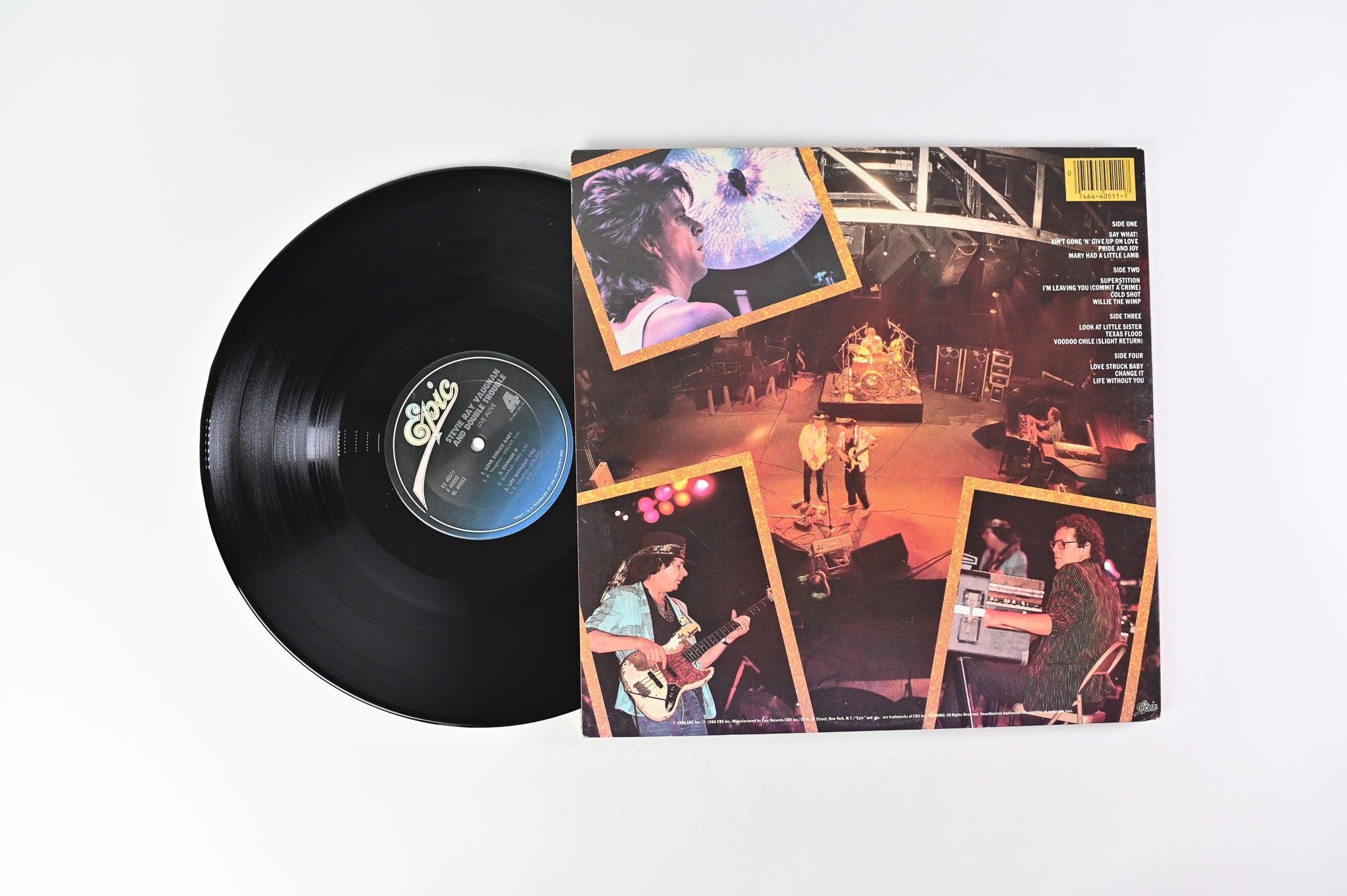 Stevie Ray Vaughan & Double Trouble - Live Alive on Epic