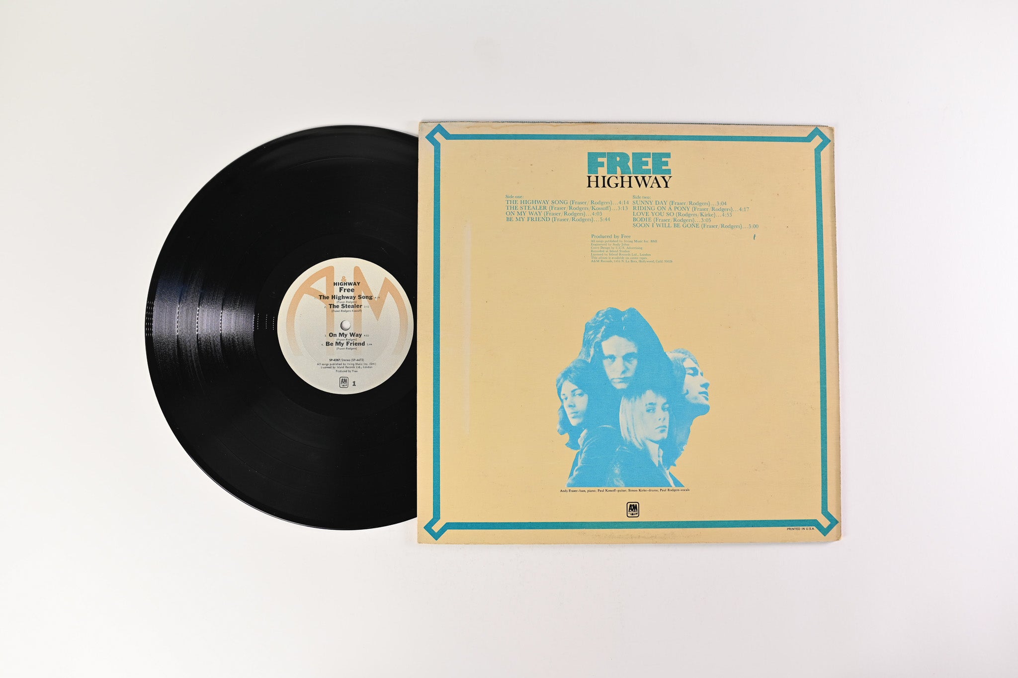 Free - Highway on A&M Reocrds