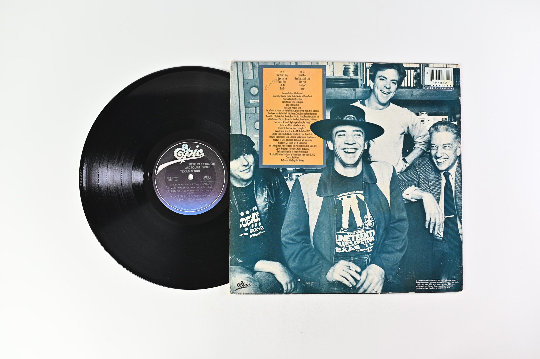 Stevie Ray Vaughan & Double Trouble - Texas Flood on Epic