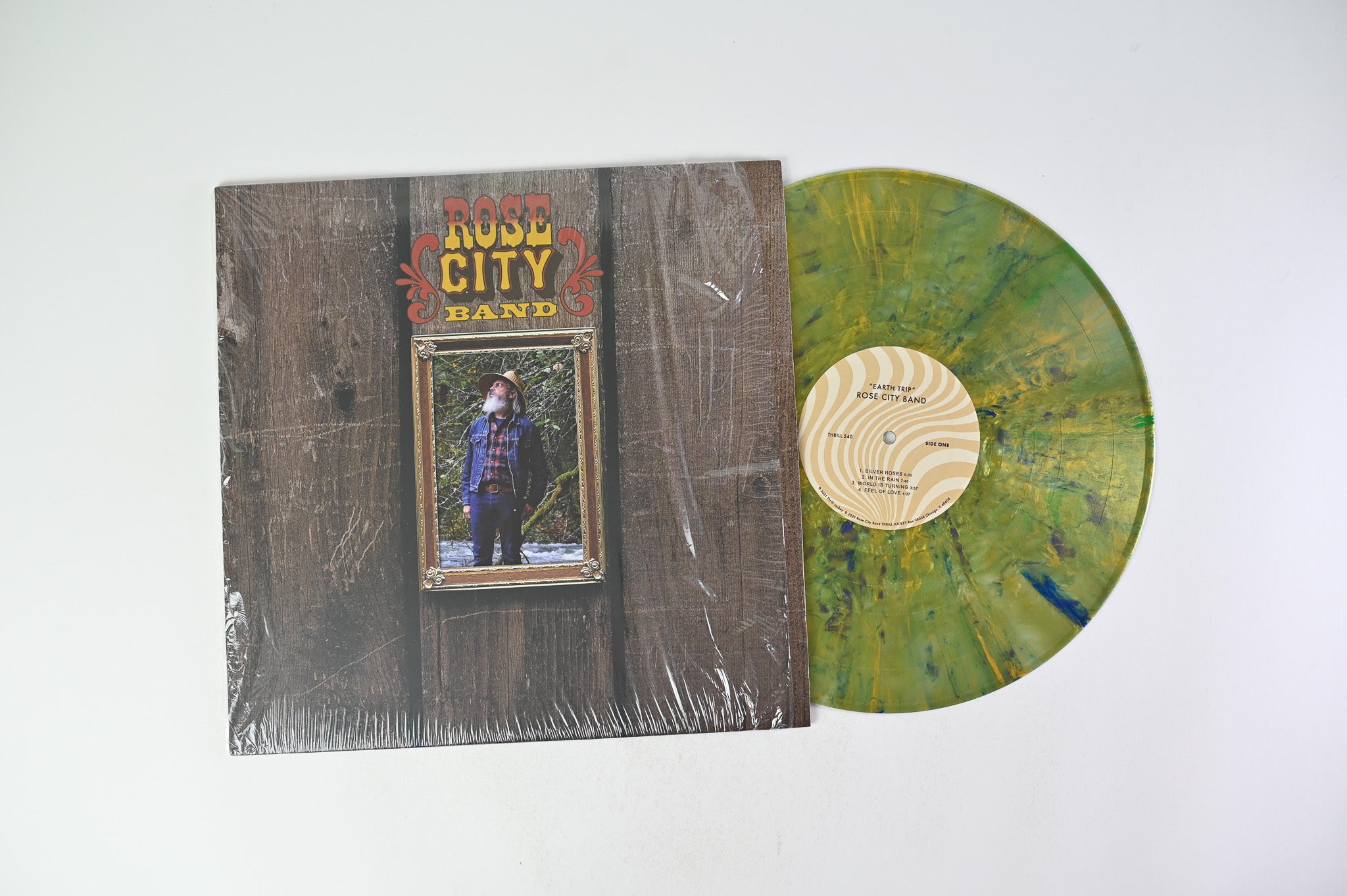 Rose City Band - Earth Trip on Thrill Jockey Ltd Forest Green Vinyl
