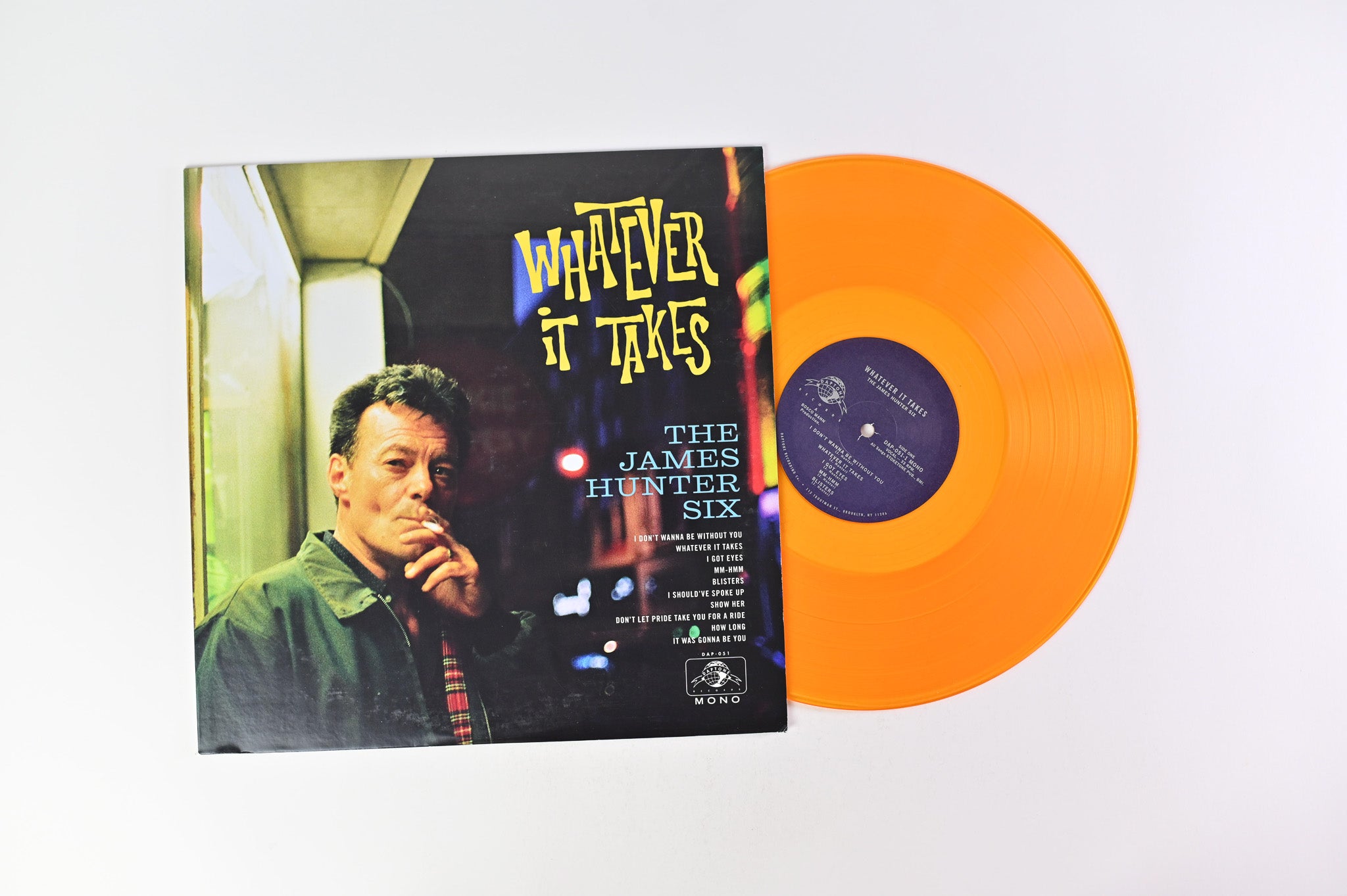 The James Hunter Six - Whatever It Takes on Daptone Records Ltd. Gold Transparent