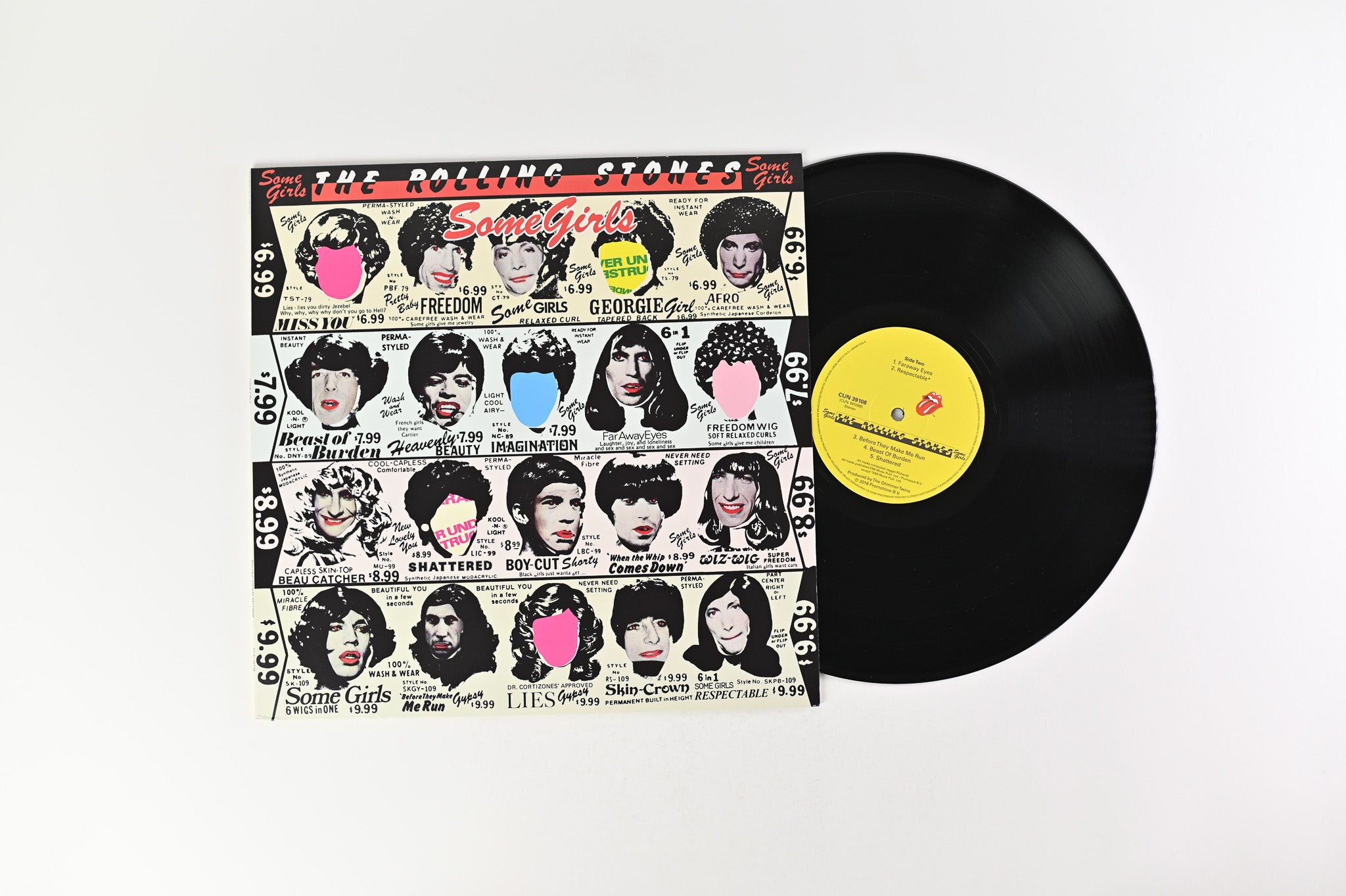 The Rolling Stones - Some Girls on Rolling Stones Half Speed Master Reissue