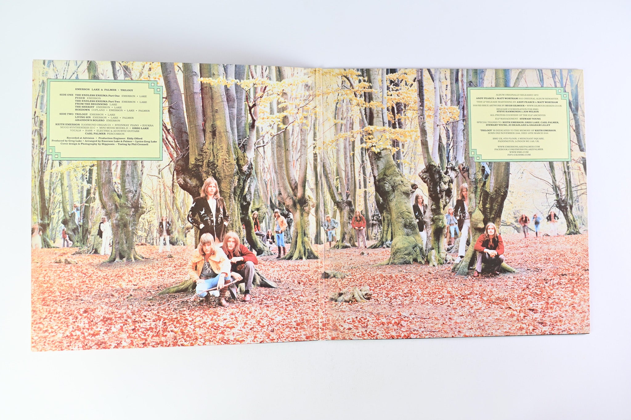 Emerson, Lake & Palmer - Trilogy on BMG Reissue