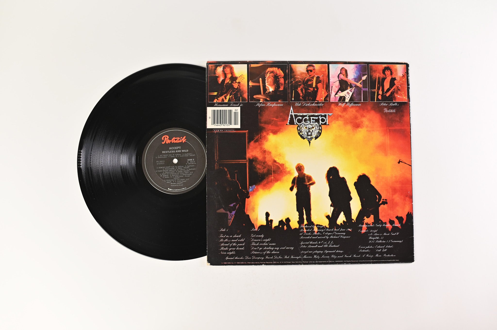 Accept - Restless & Wild on Portrait