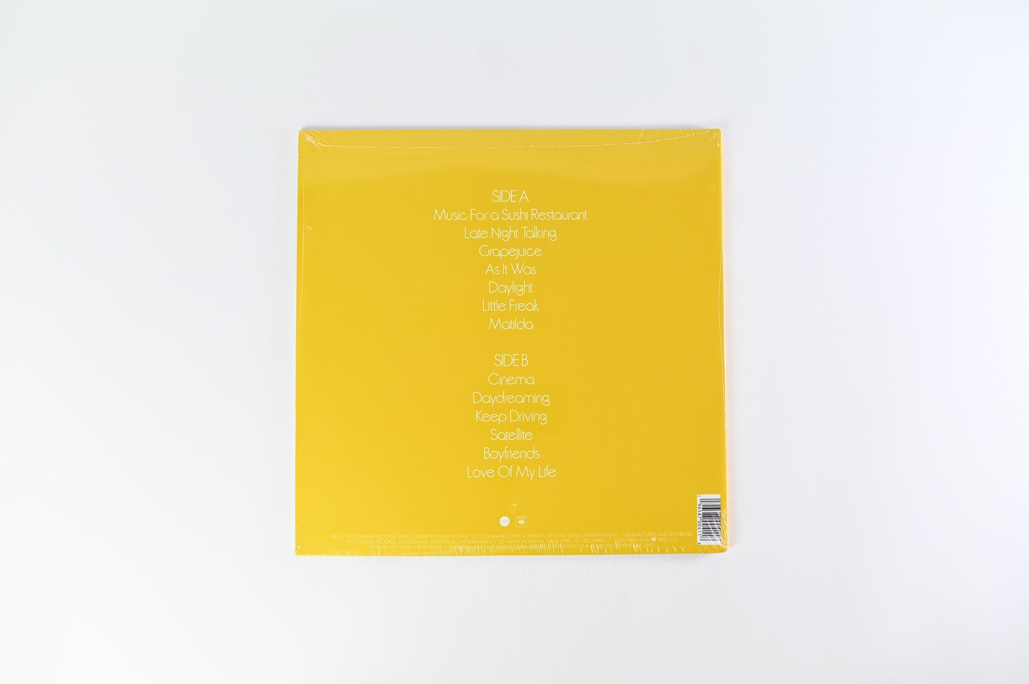 Harry Styles - Harry’s House on Columbia/Erskine Records Translucent Yellow Vinyl SEALED