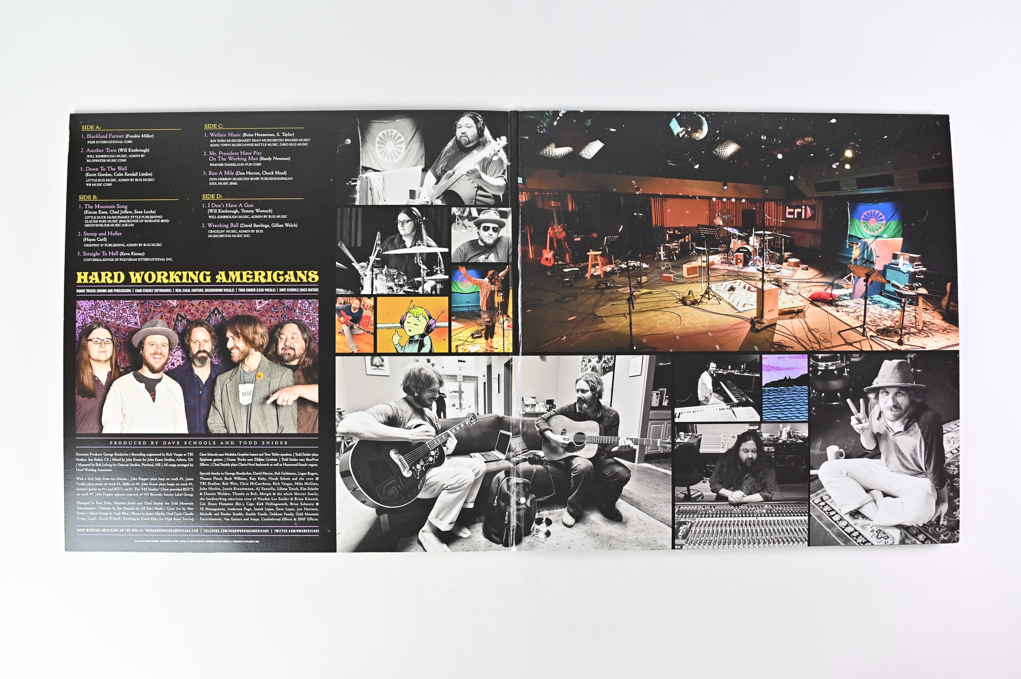 Hard Working Americans - Hard Working Americans on Melvin Records