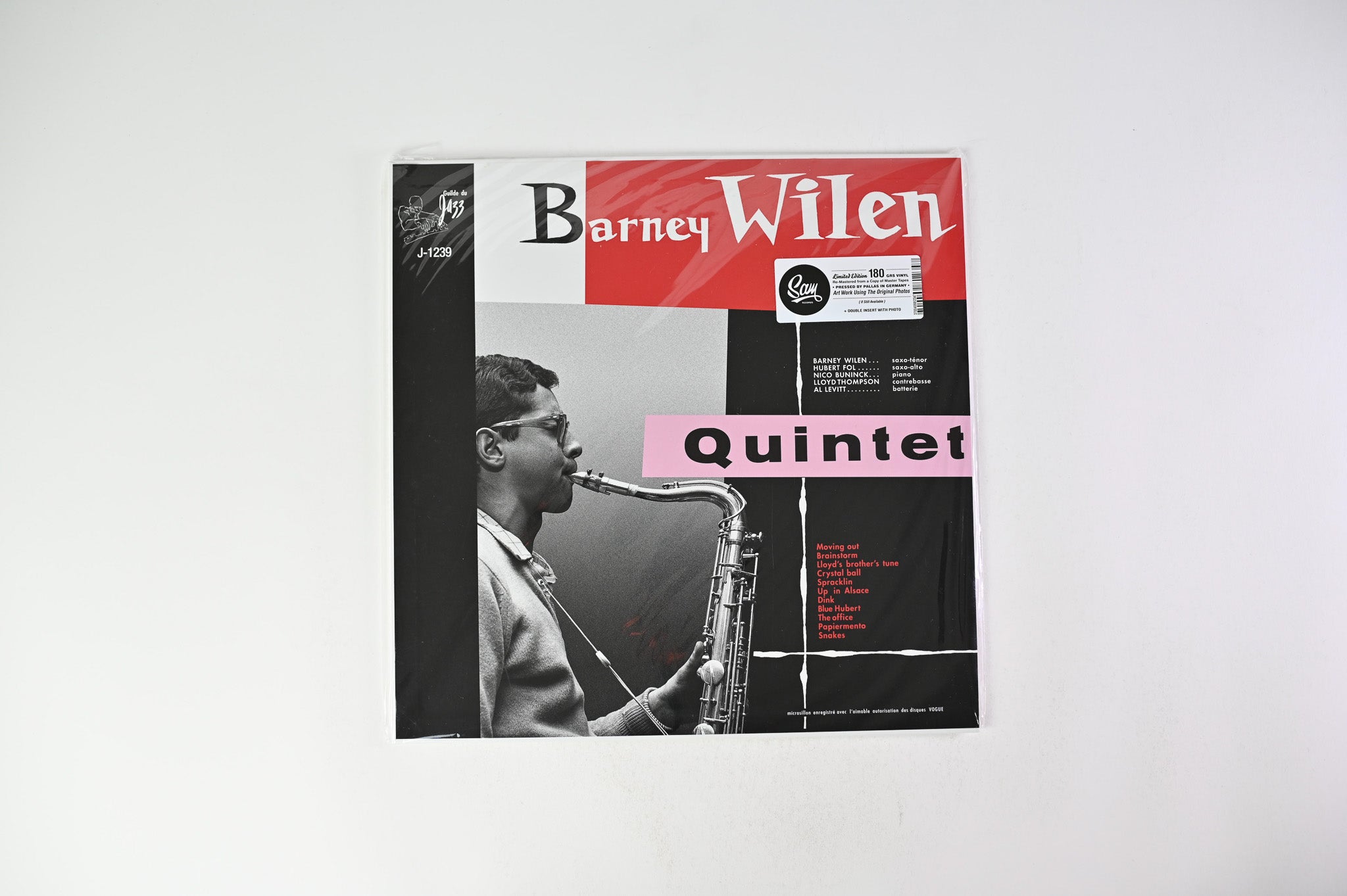 Barney Wilen Quintet - Barney Wilen Quintet Reissue on Sam Records/Guilde Du Jazz