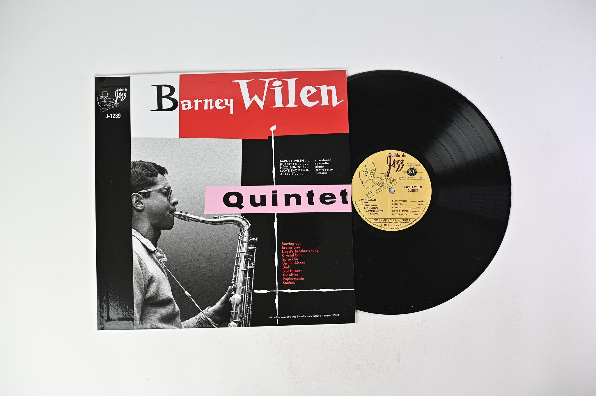 Barney Wilen Quintet - Barney Wilen Quintet Reissue on Sam Records/Guilde Du Jazz
