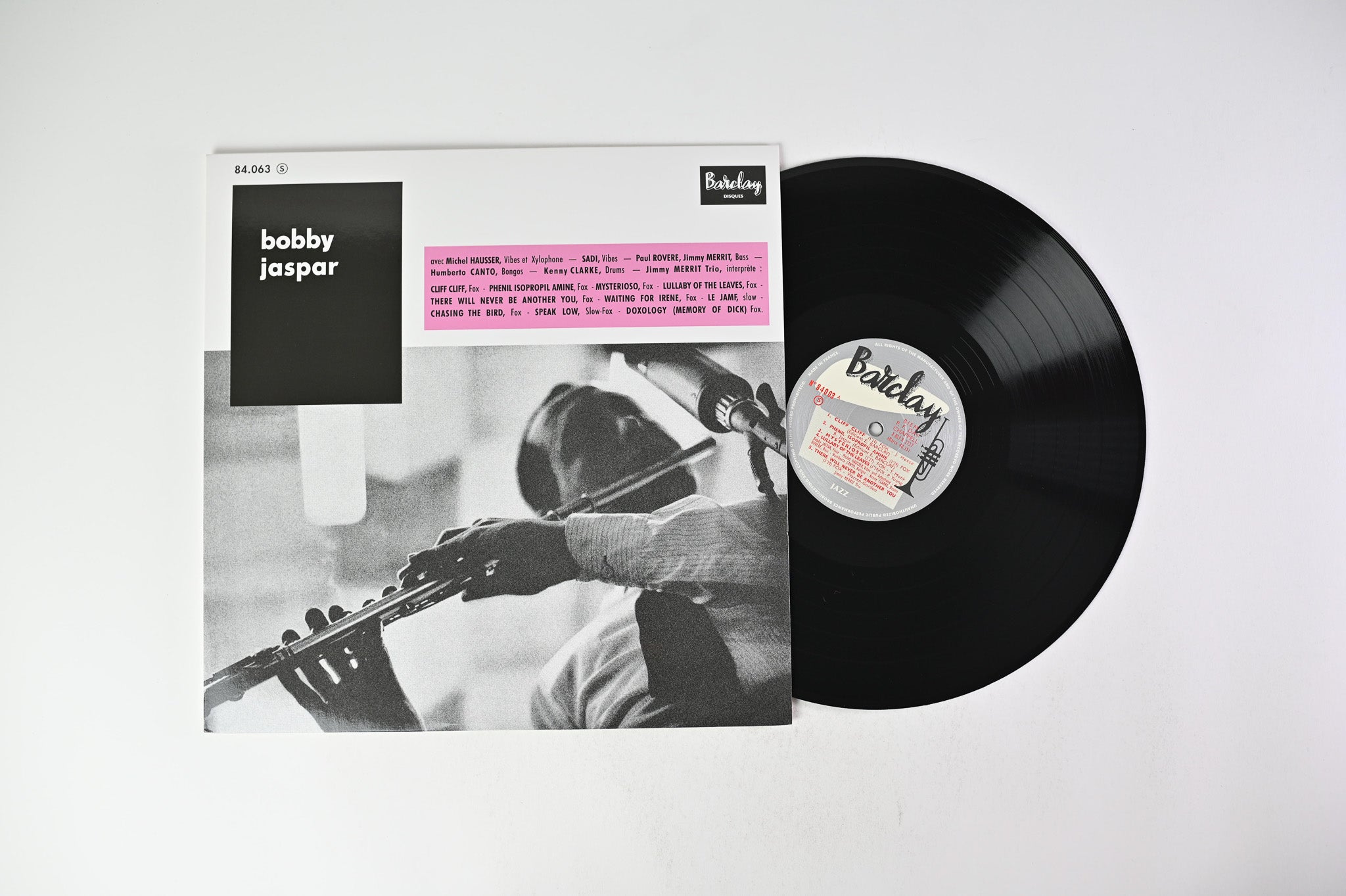 Bobby Jaspar - Bobby Jaspar Reissue on Sam Records/Barclay