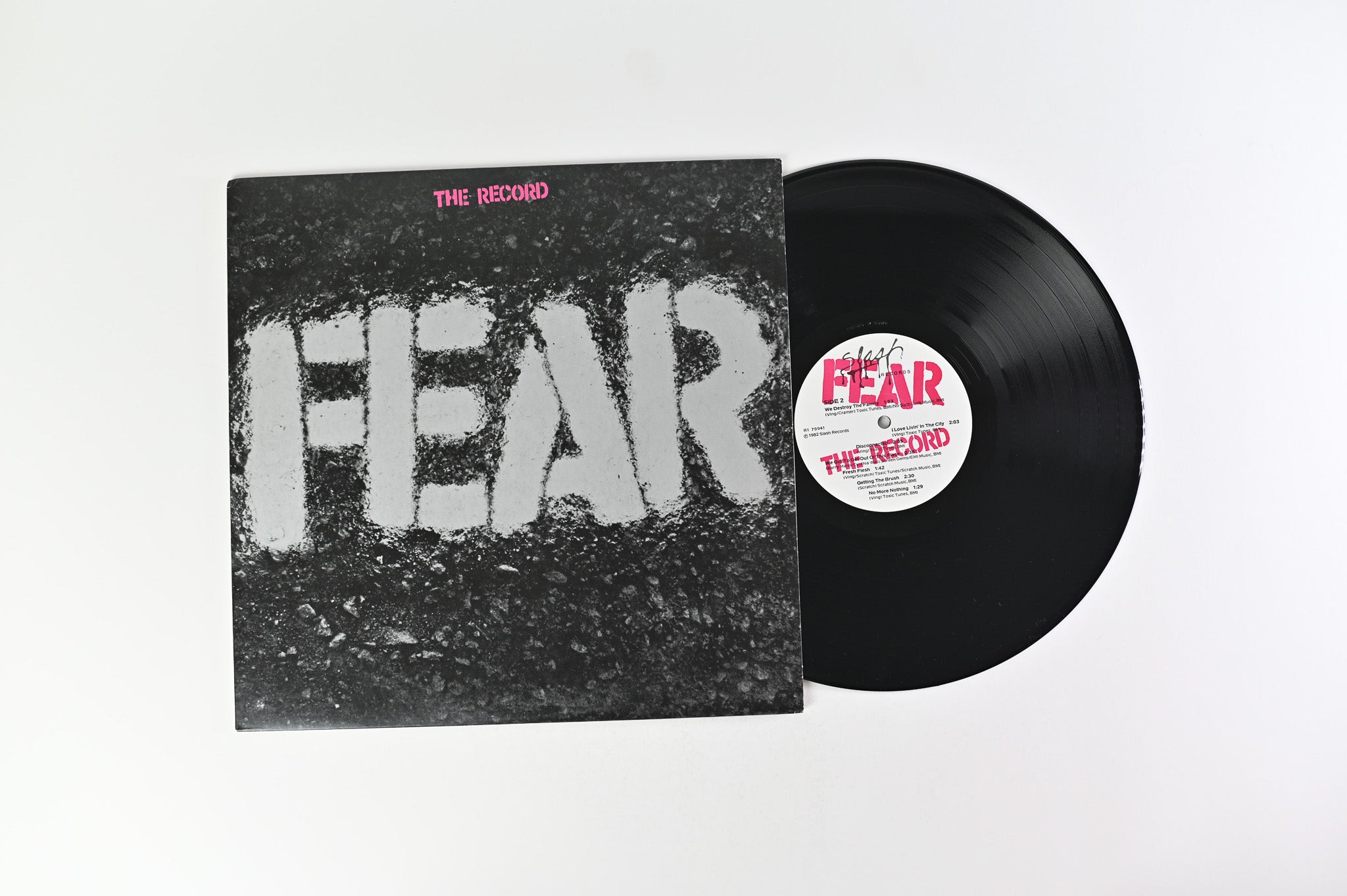 Fear - The Record on Rhino Records Reissue