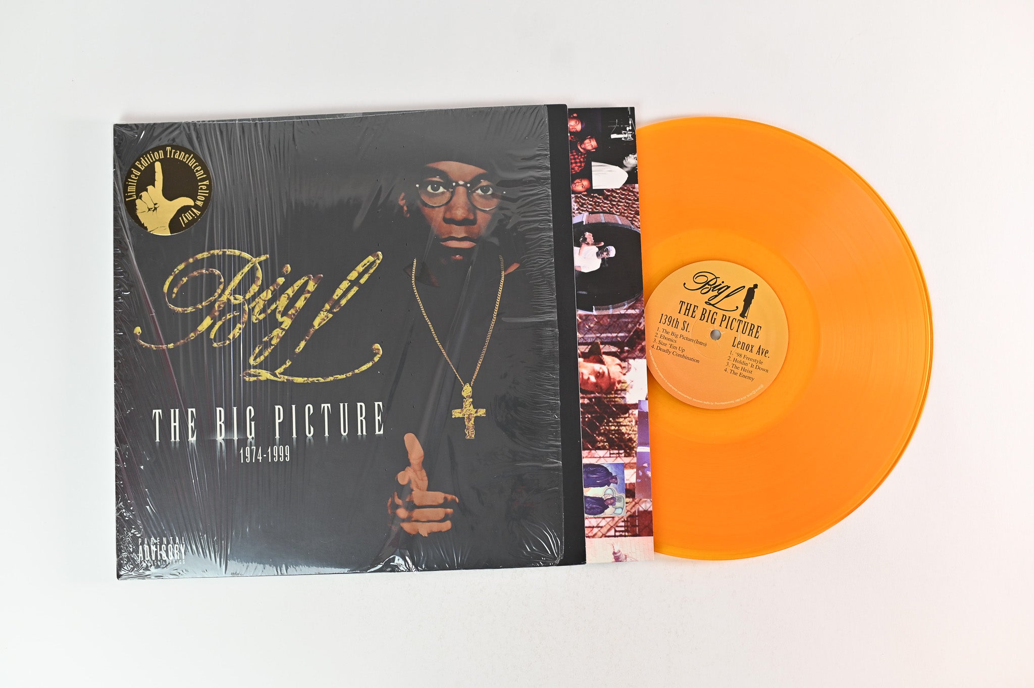 Big L - The Big Picture on RBC Ltd Yellow Translucent Reissue