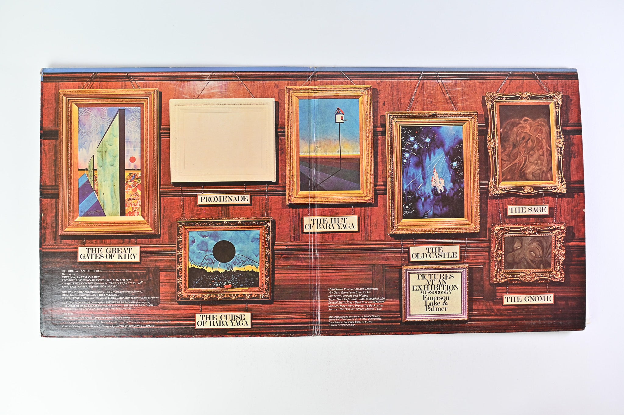 Emerson, Lake & Palmer - Pictures At An Exhibition on Mobile Fidelity Sound Lab