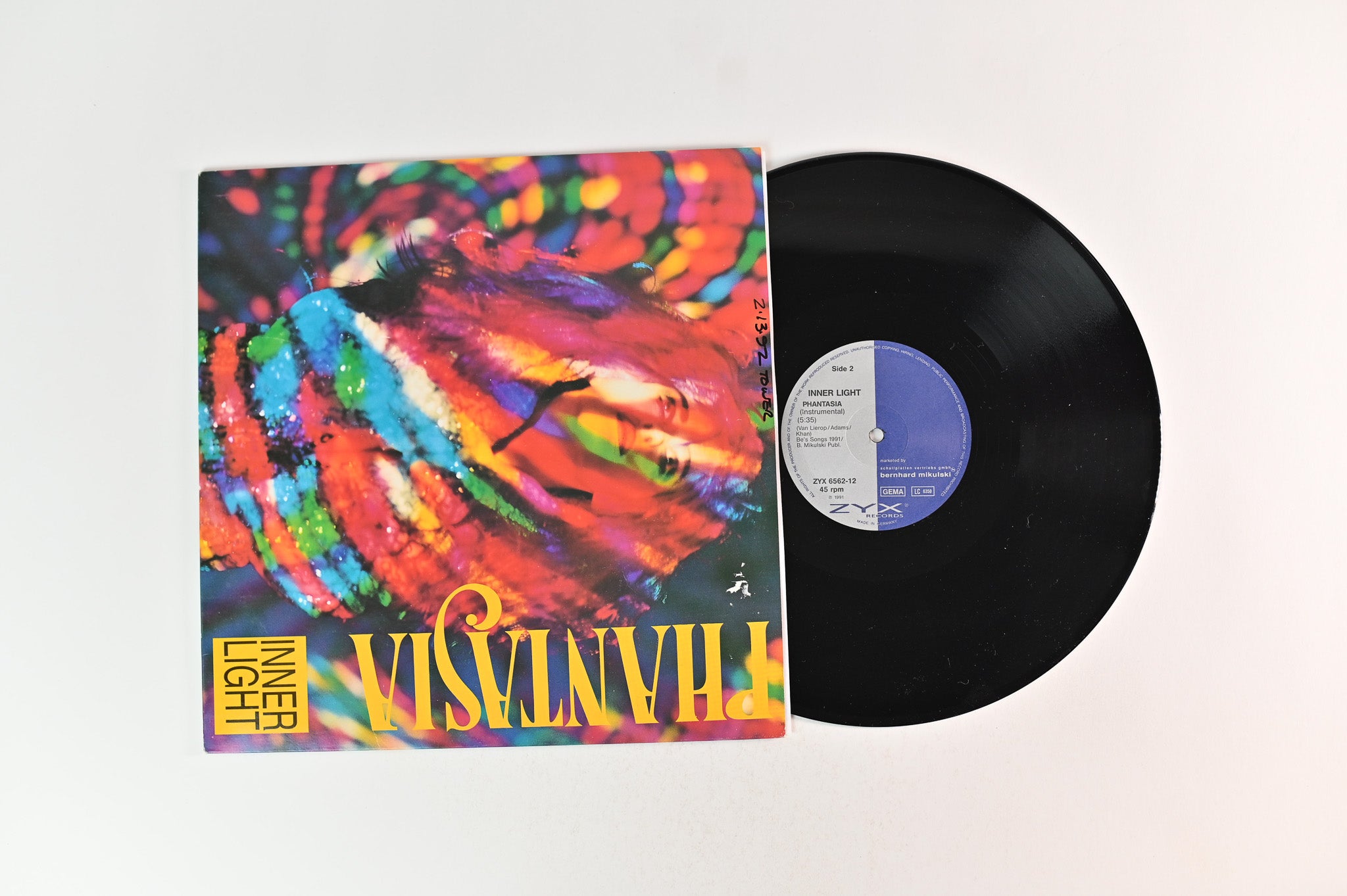Phantasia - Inner Light on ZYX 45 RPM 12" Single