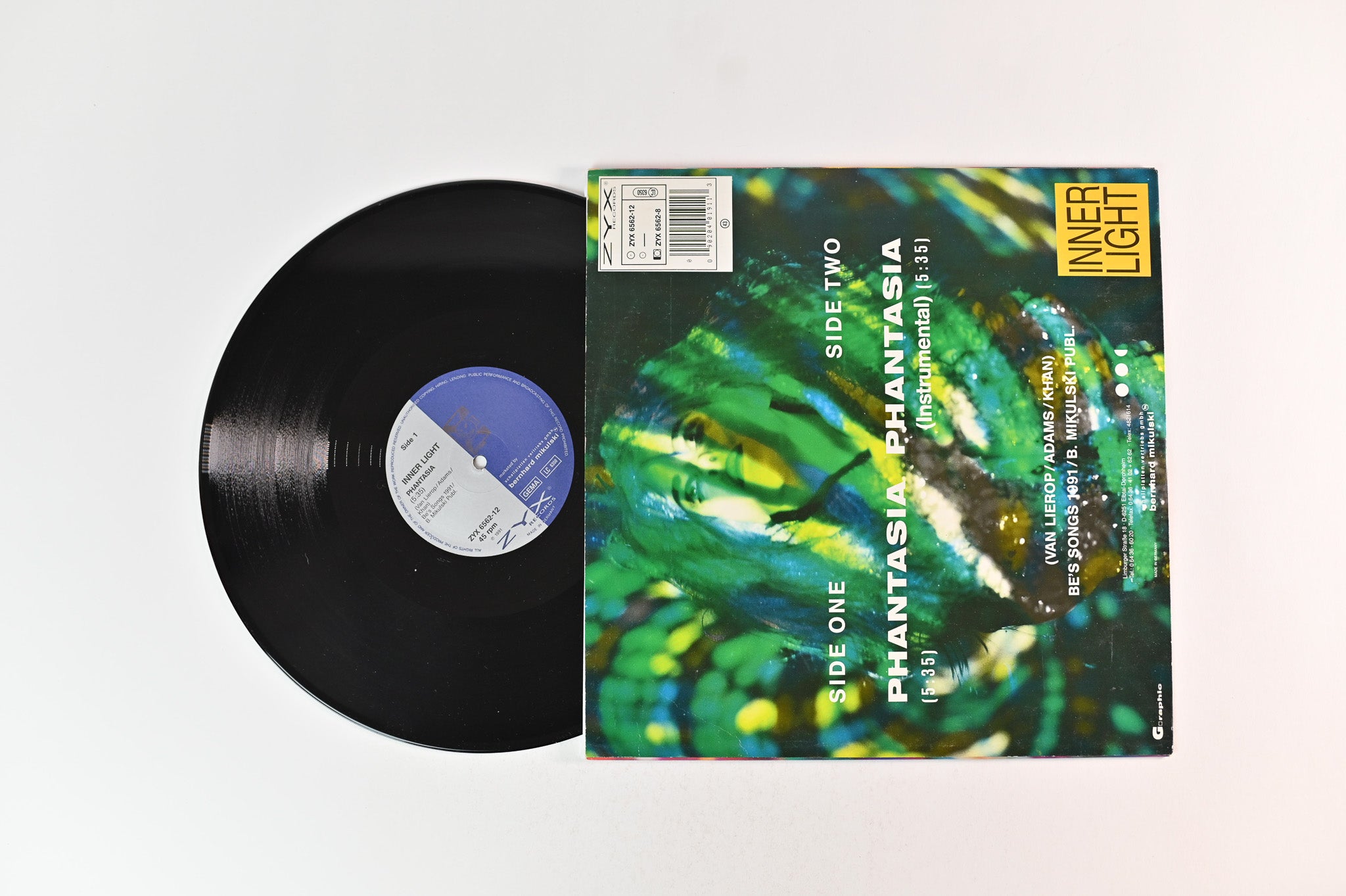 Phantasia - Inner Light on ZYX 45 RPM 12" Single