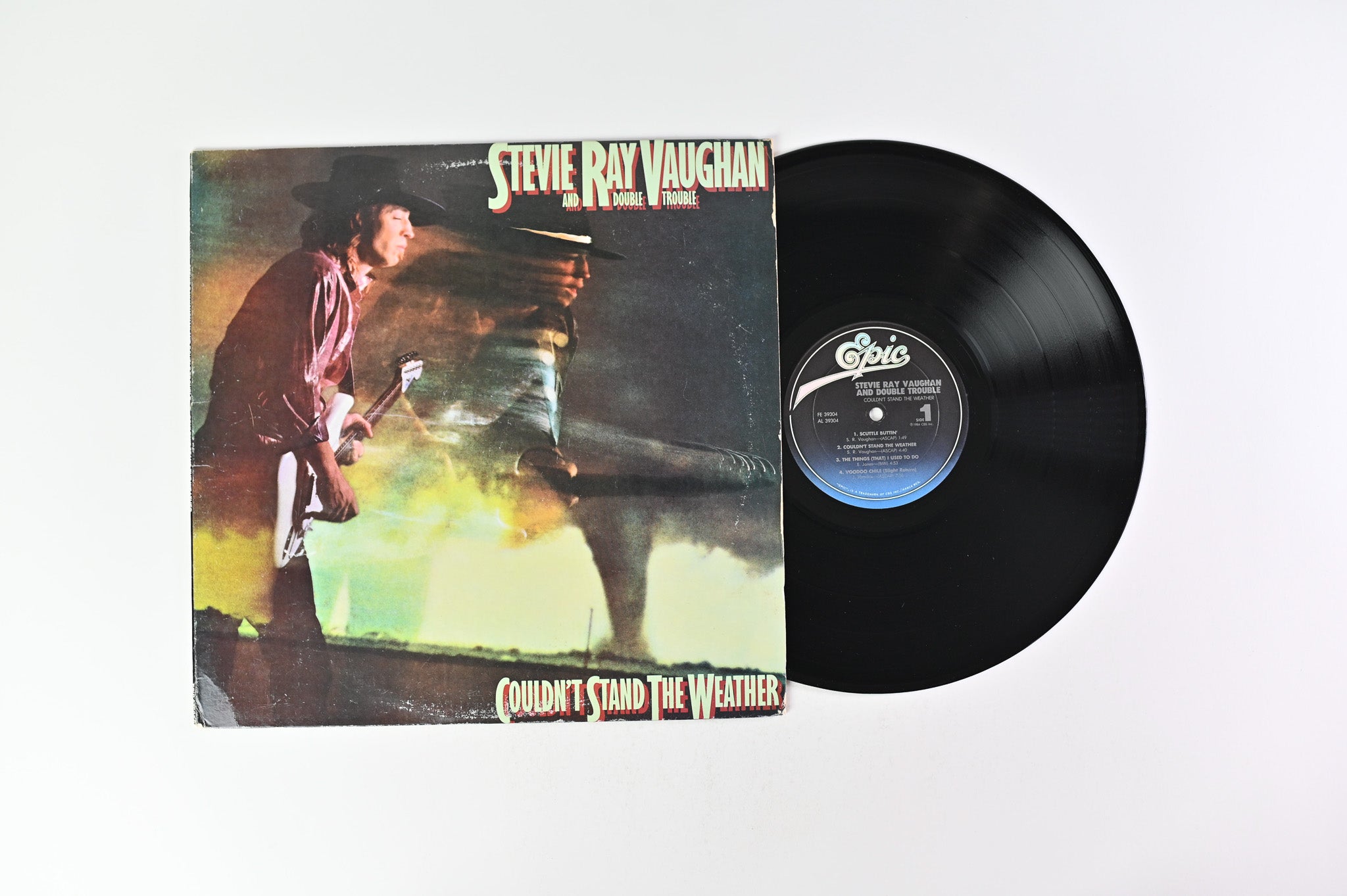 Stevie Ray Vaughan & Double Trouble - Couldn't Stand The Weather on Epic