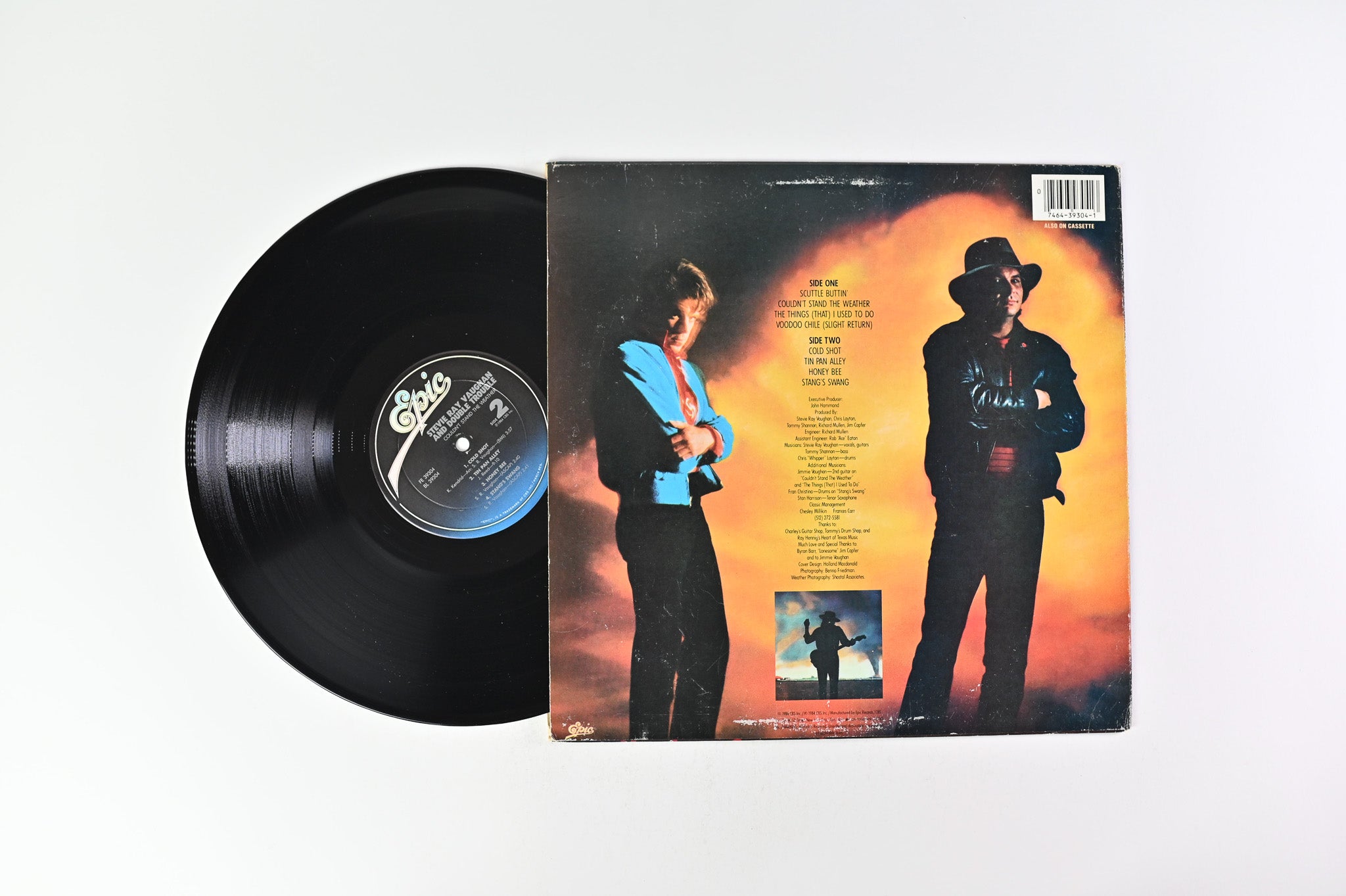 Stevie Ray Vaughan & Double Trouble - Couldn't Stand The Weather on Epic