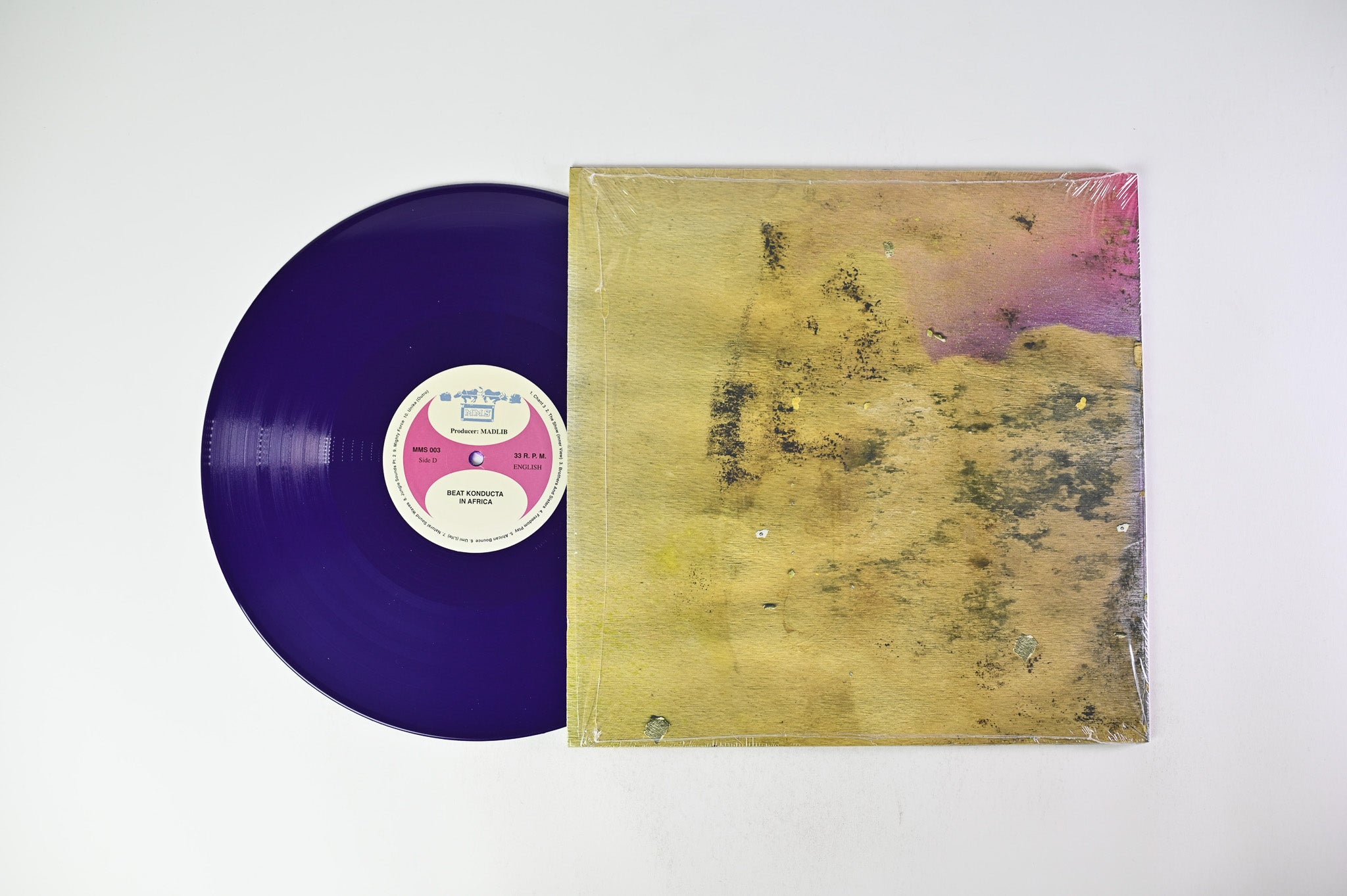 Madlib - Beat Konducta In Africa Reissue on Madlib Invazion Purple Vinyl