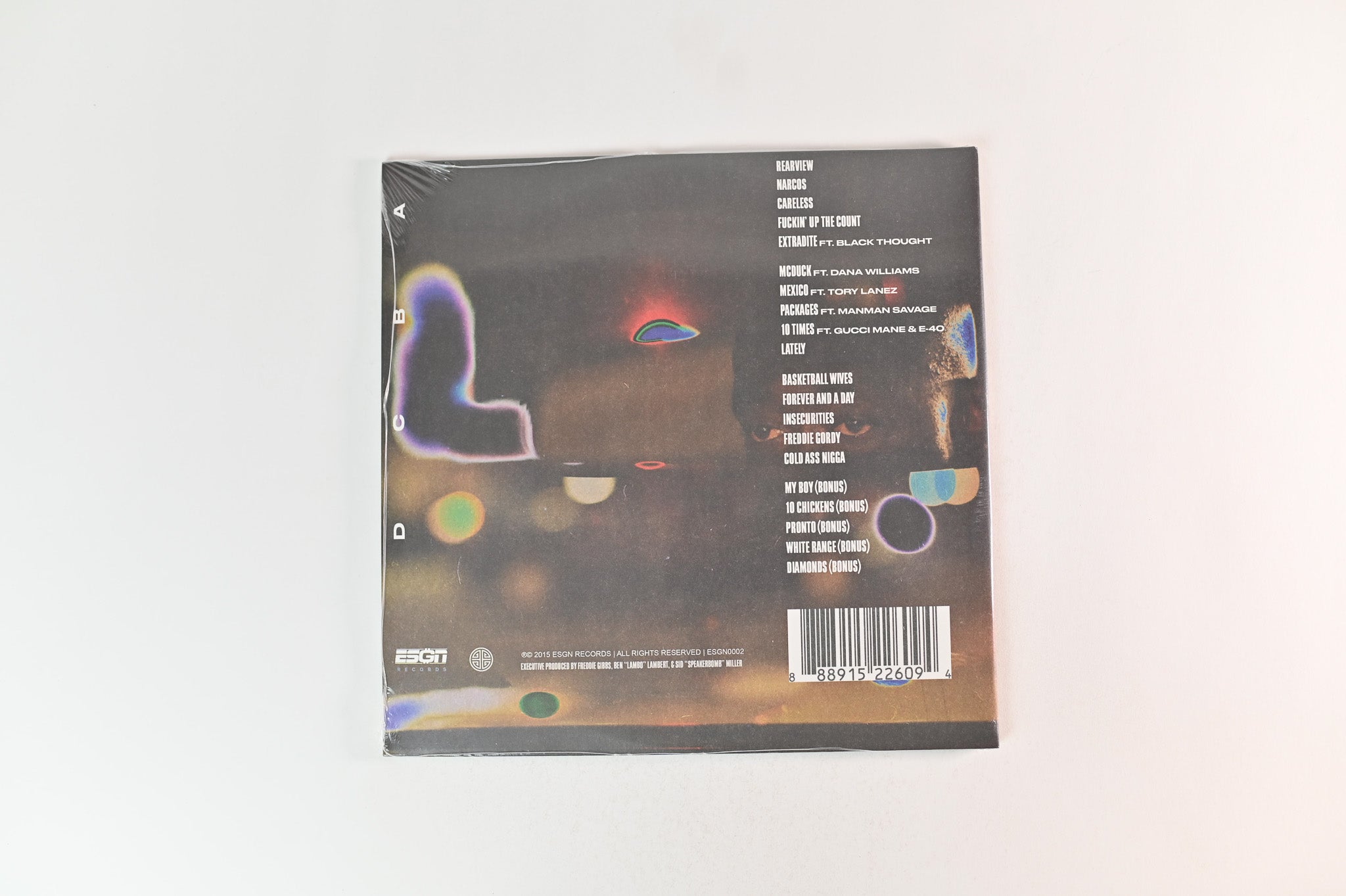 Freddie Gibbs - Shadow Of A Doubt on ESGN Sealed