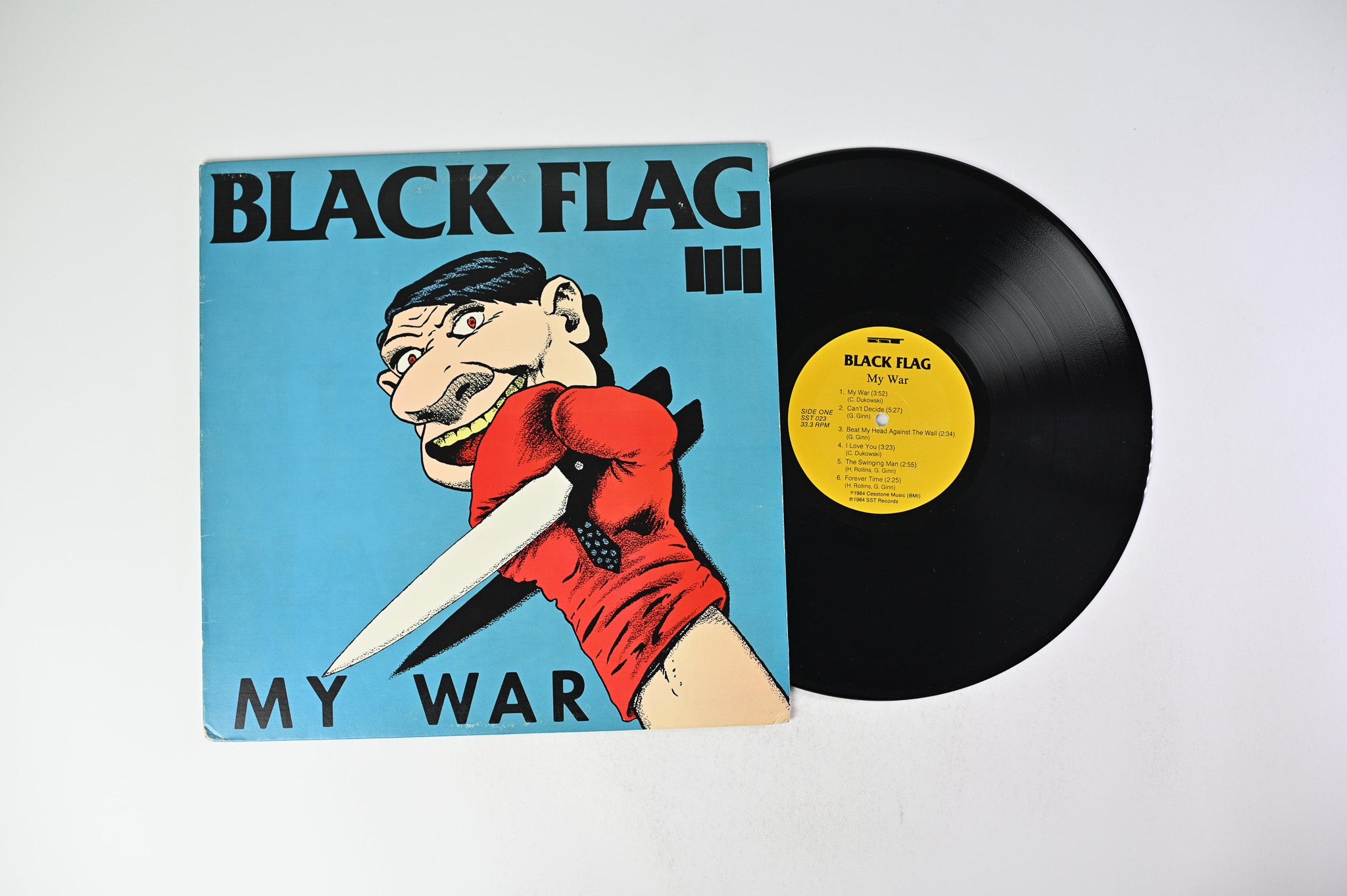 Black Flag - My War on SST Records Misprint