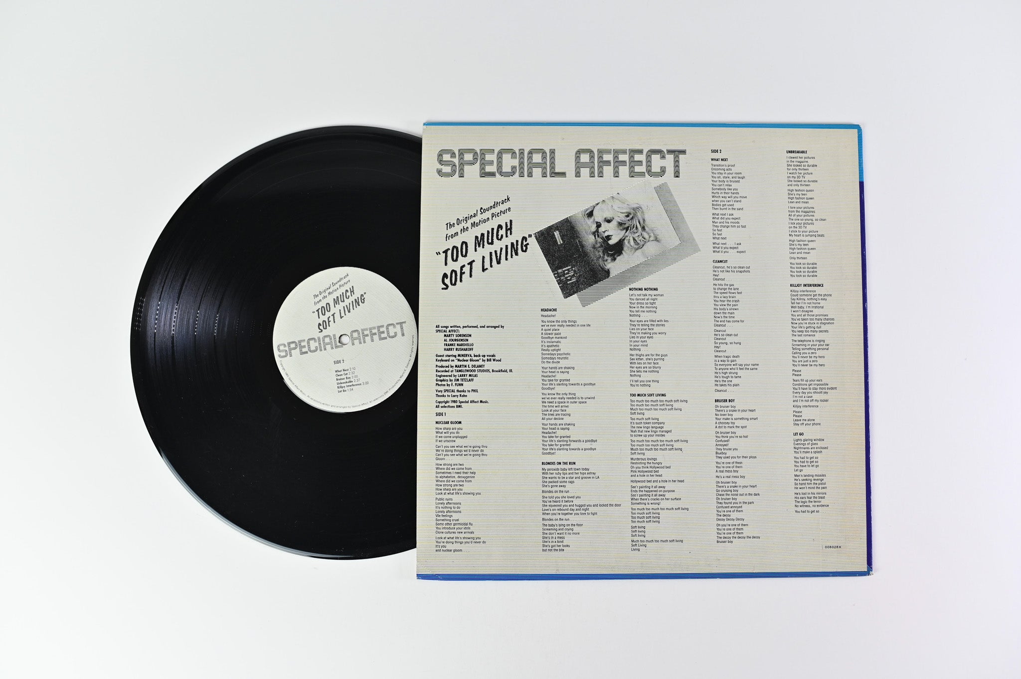 Special Affect - The Original Soundtrack From The Motion Picture "Too Much Soft Living" on Special Affect