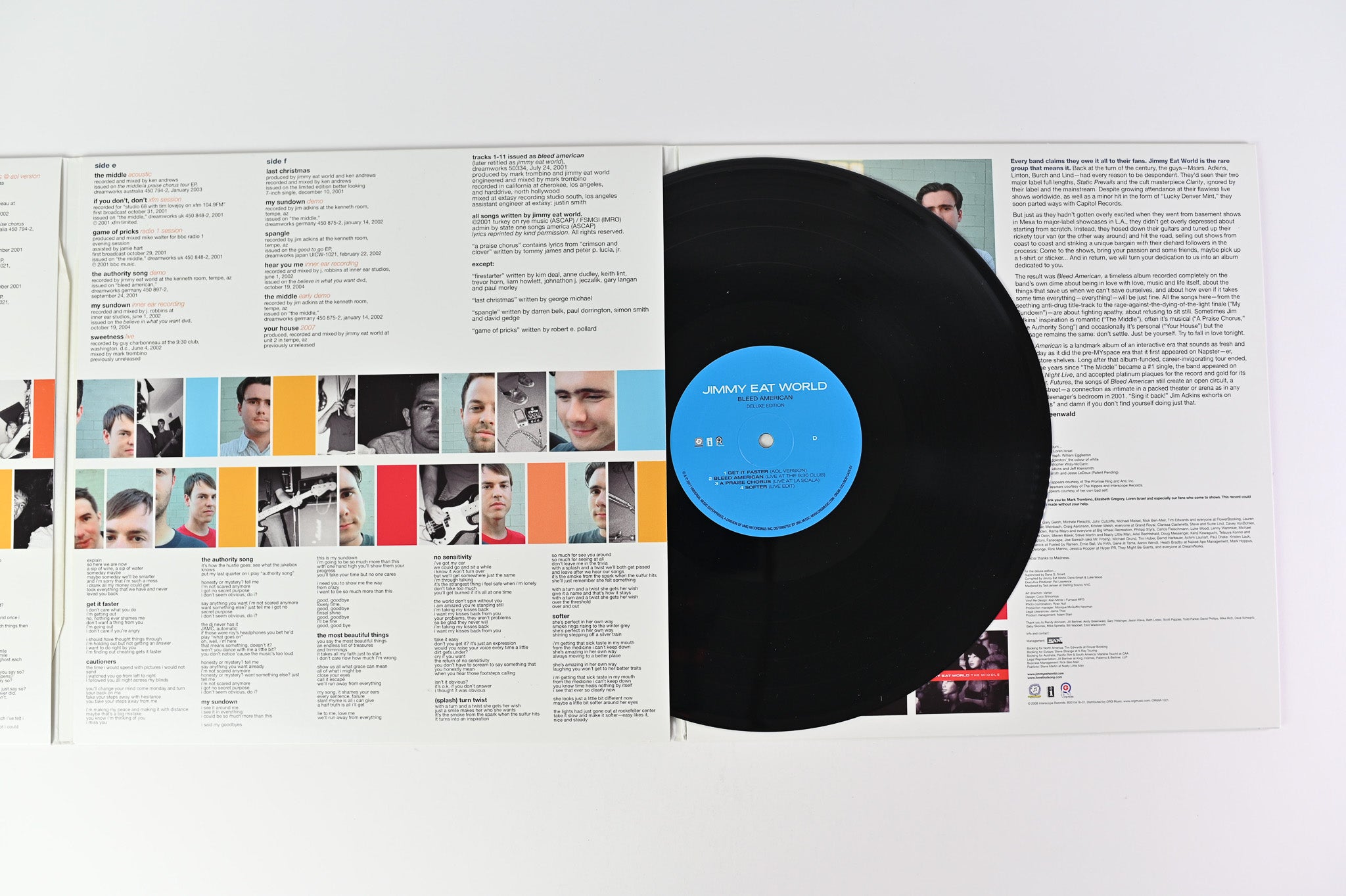 Jimmy Eat World - Bleed American on ORG Music Ltd Numbered RSD 2011 Reissue