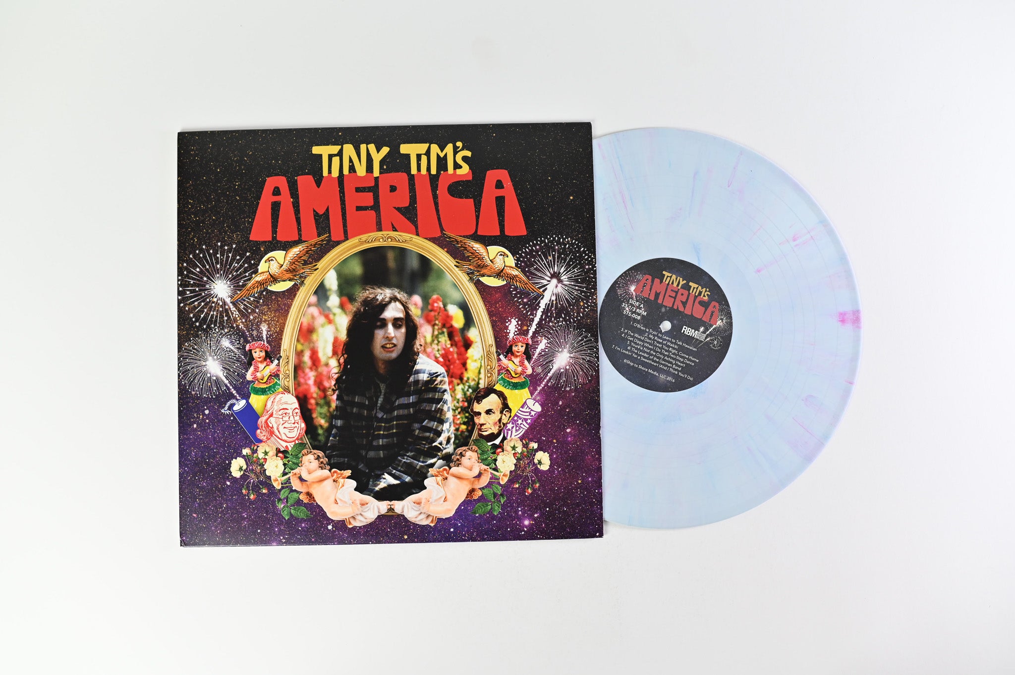 Tiny Tim - Tiny Tim's America on Ship to Shore Ltd Red White & Blue