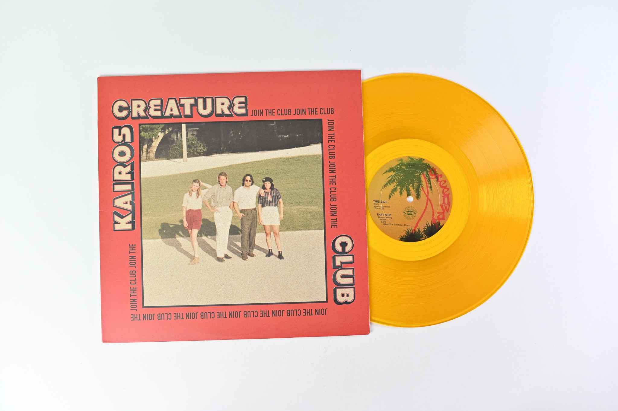 Kairos Creature Club - Join The Club on Greenway Records - Orange Vinyl