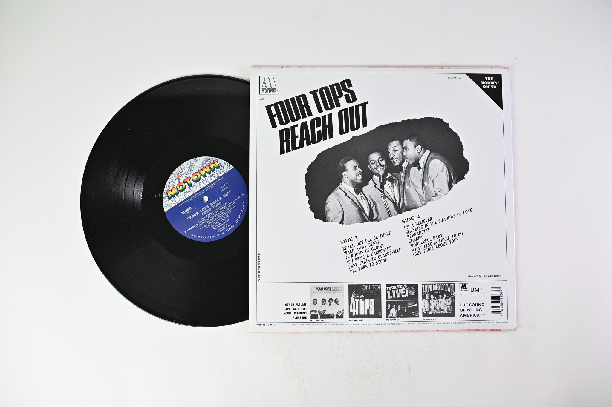 Four Tops - Four Tops Reach Out Mono Reissue on Motown
