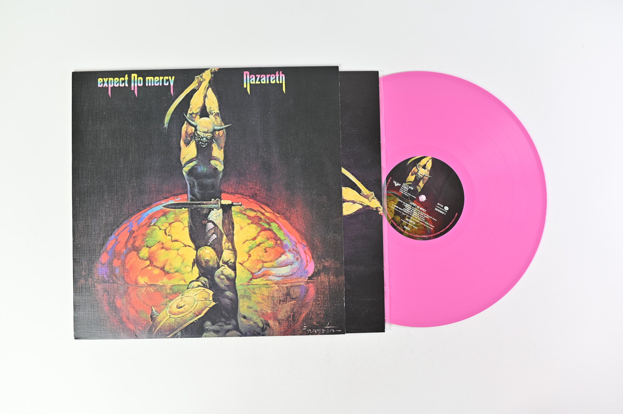 Nazareth - Expect No Mercy on Salvo - Pink Vinyl Nazareth - Expect No Mercy on Salvo - Pink Vinyl