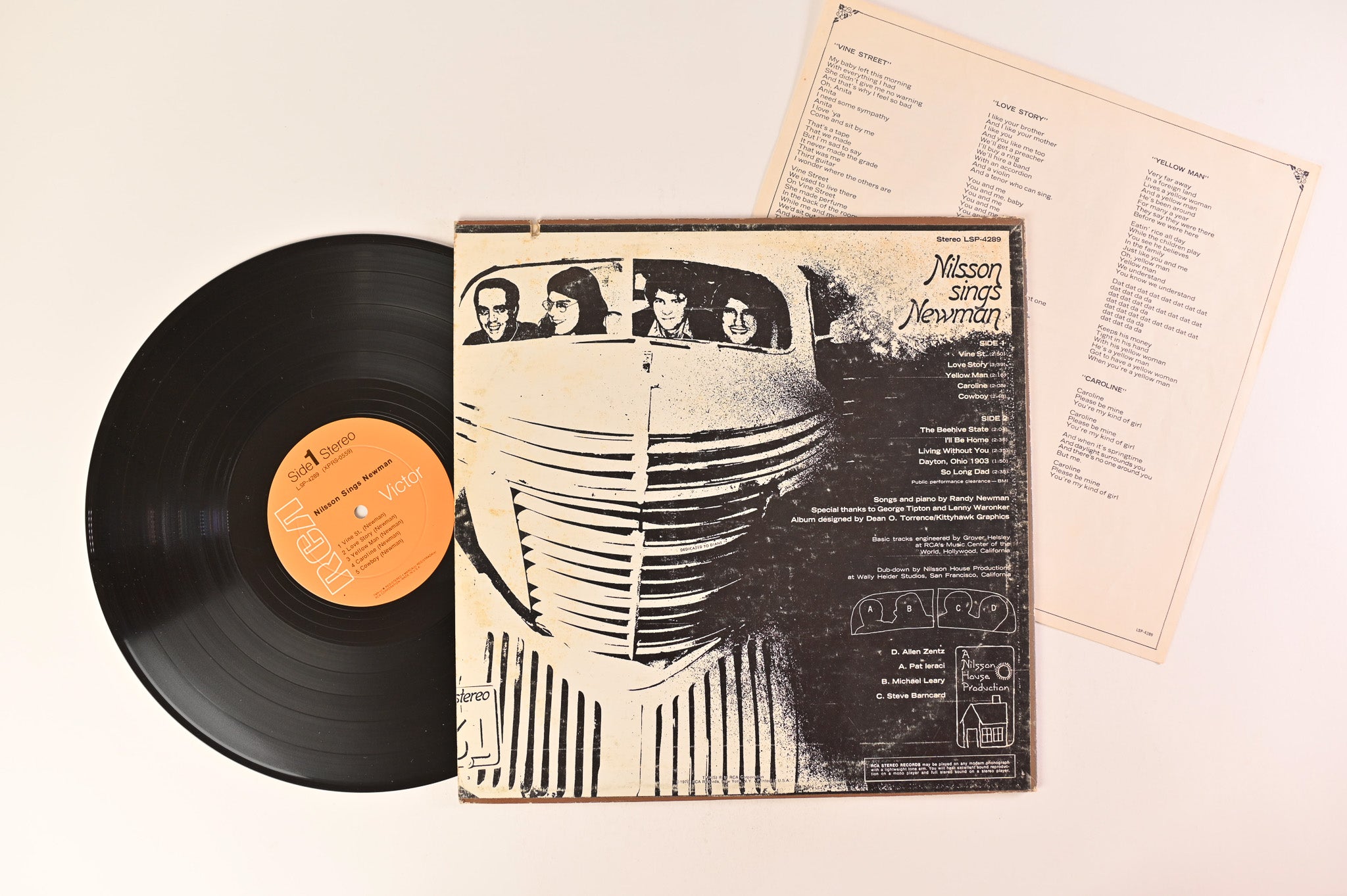 Harry Nilsson - Nilsson Sings Newman on RCA Victor