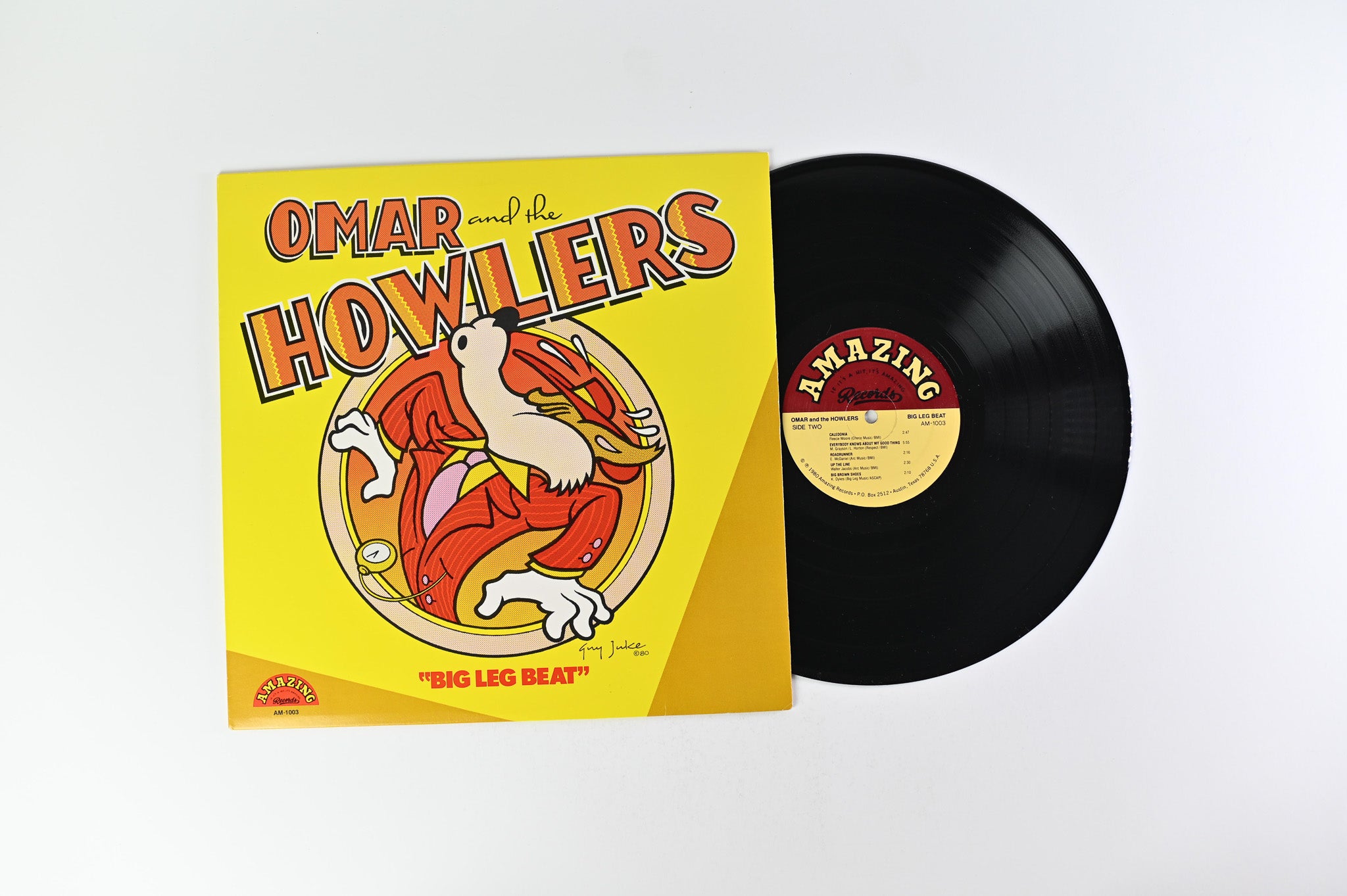Omar And The Howlers - Big Leg Beat on Amazing Records