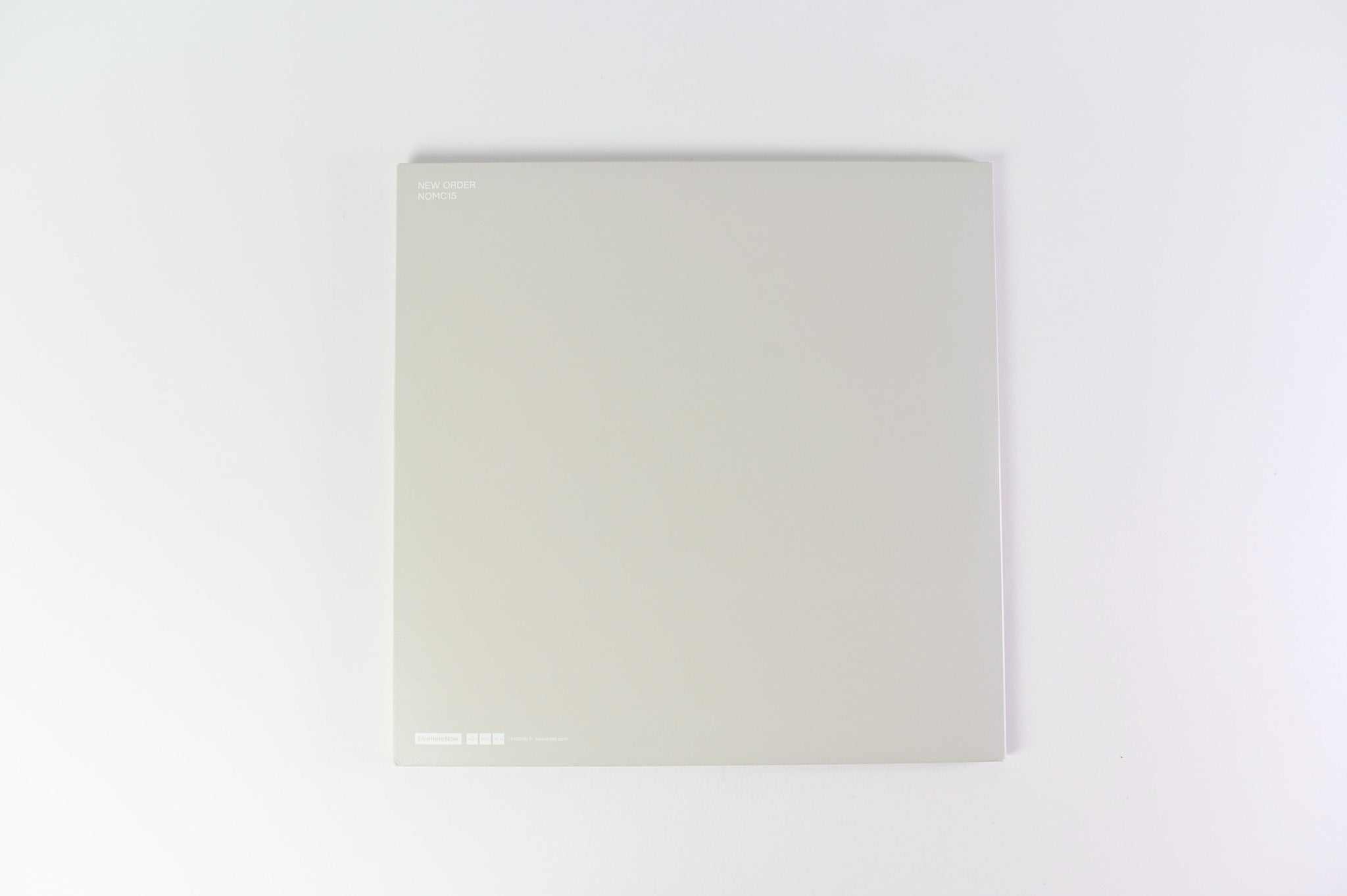 New Order - NOMC15 on Live Here Now Ltd Clear Vinyl