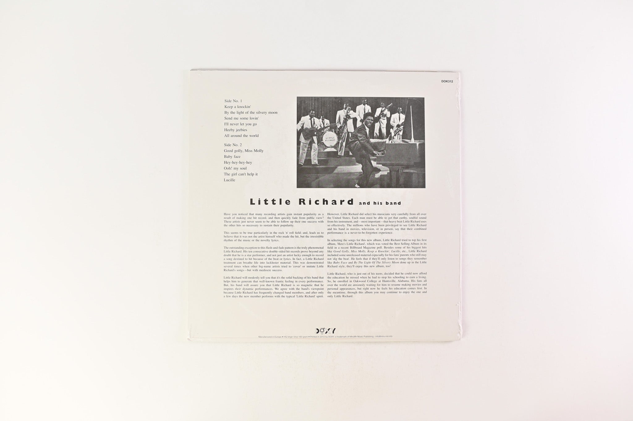 Little Richard - Volume 2 on Doxy Music - Sealed
