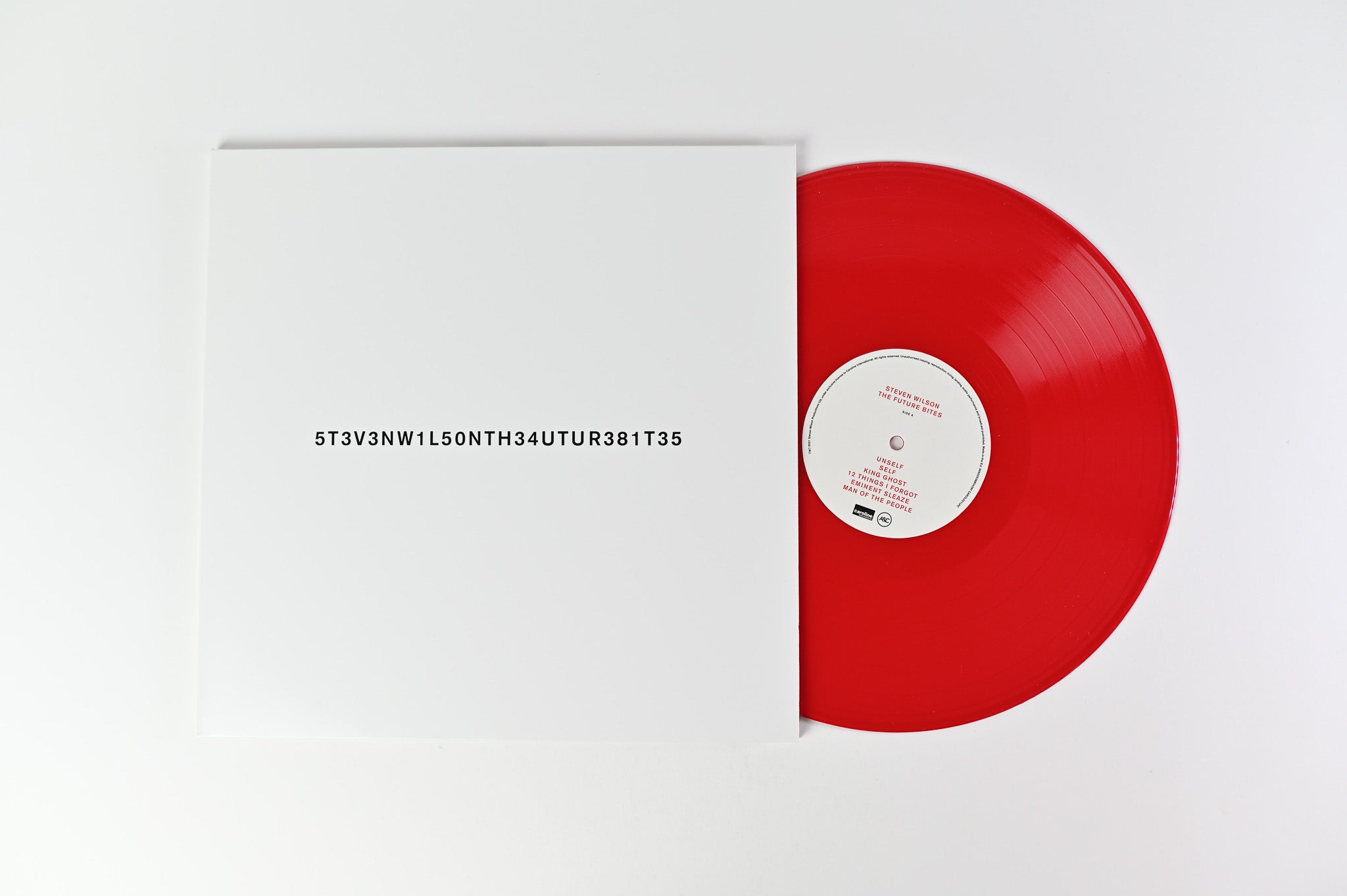 Steven Wilson - The Future Bites on Caroline Ltd Red Vinyl