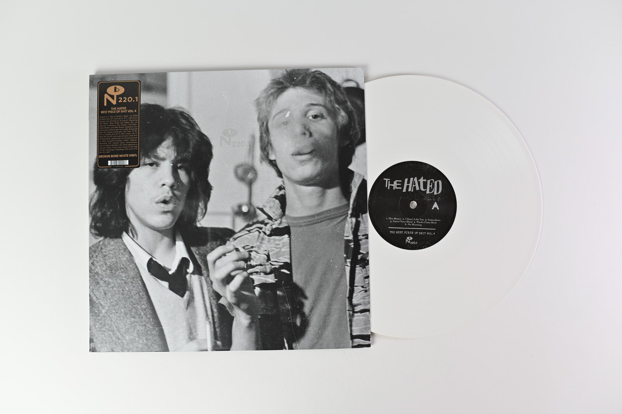 The Hated - Best Piece Of Shit Vol. 4 on Numero White Vinyl