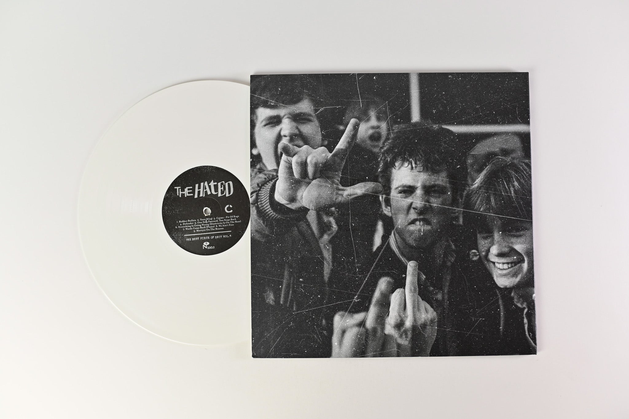 The Hated - Best Piece Of Shit Vol. 4 on Numero White Vinyl