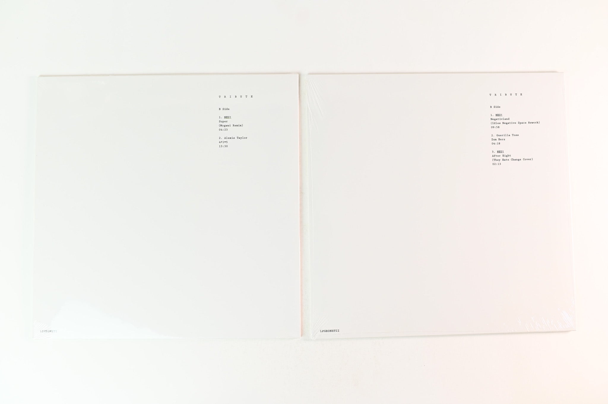 Neu! - 50! Box Set on Gronland Records on White and Black Vinyl