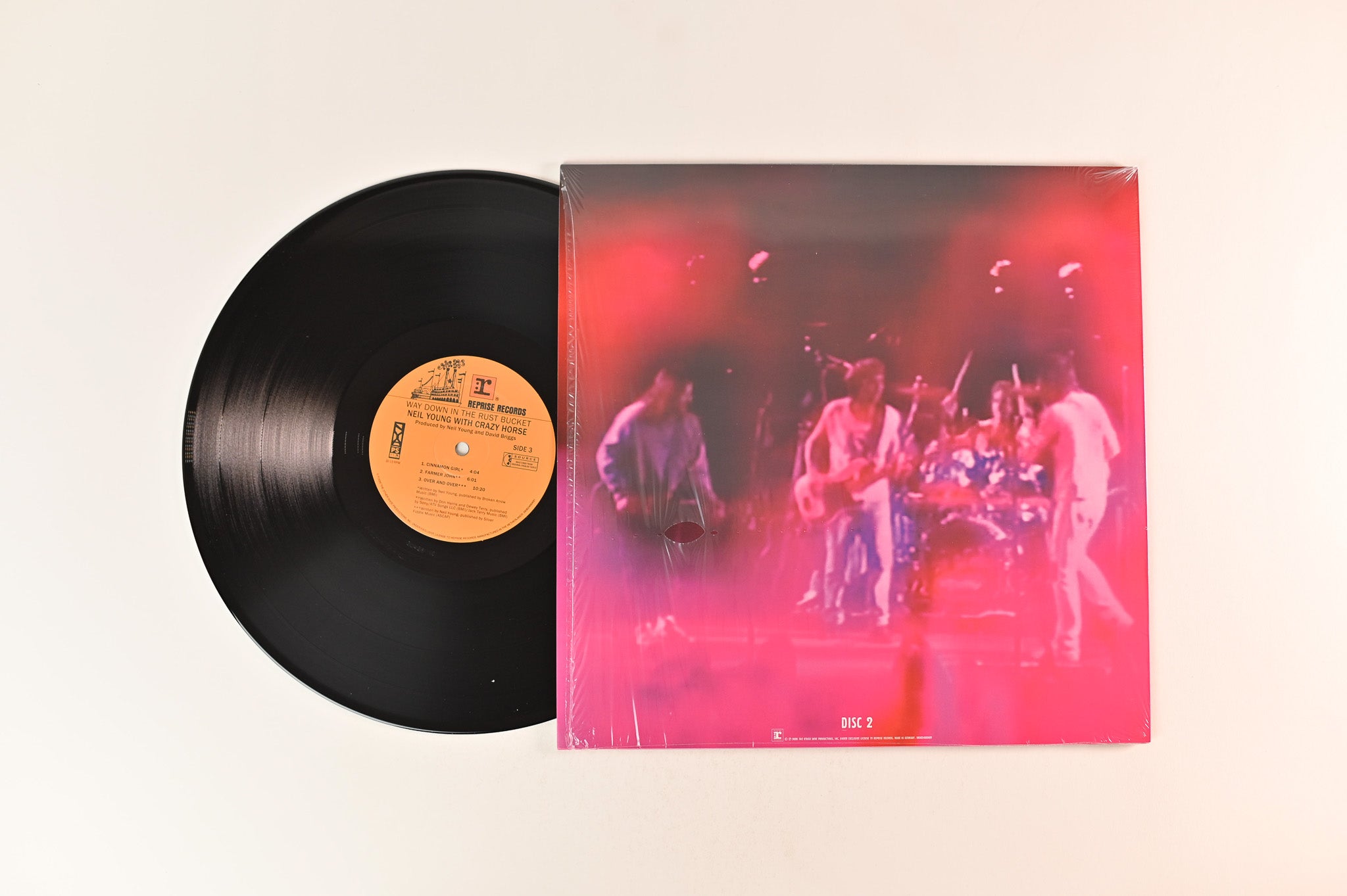 Neil Young - Way Down In The Rust Bucket on Reprise Records - 4-lp Box Set